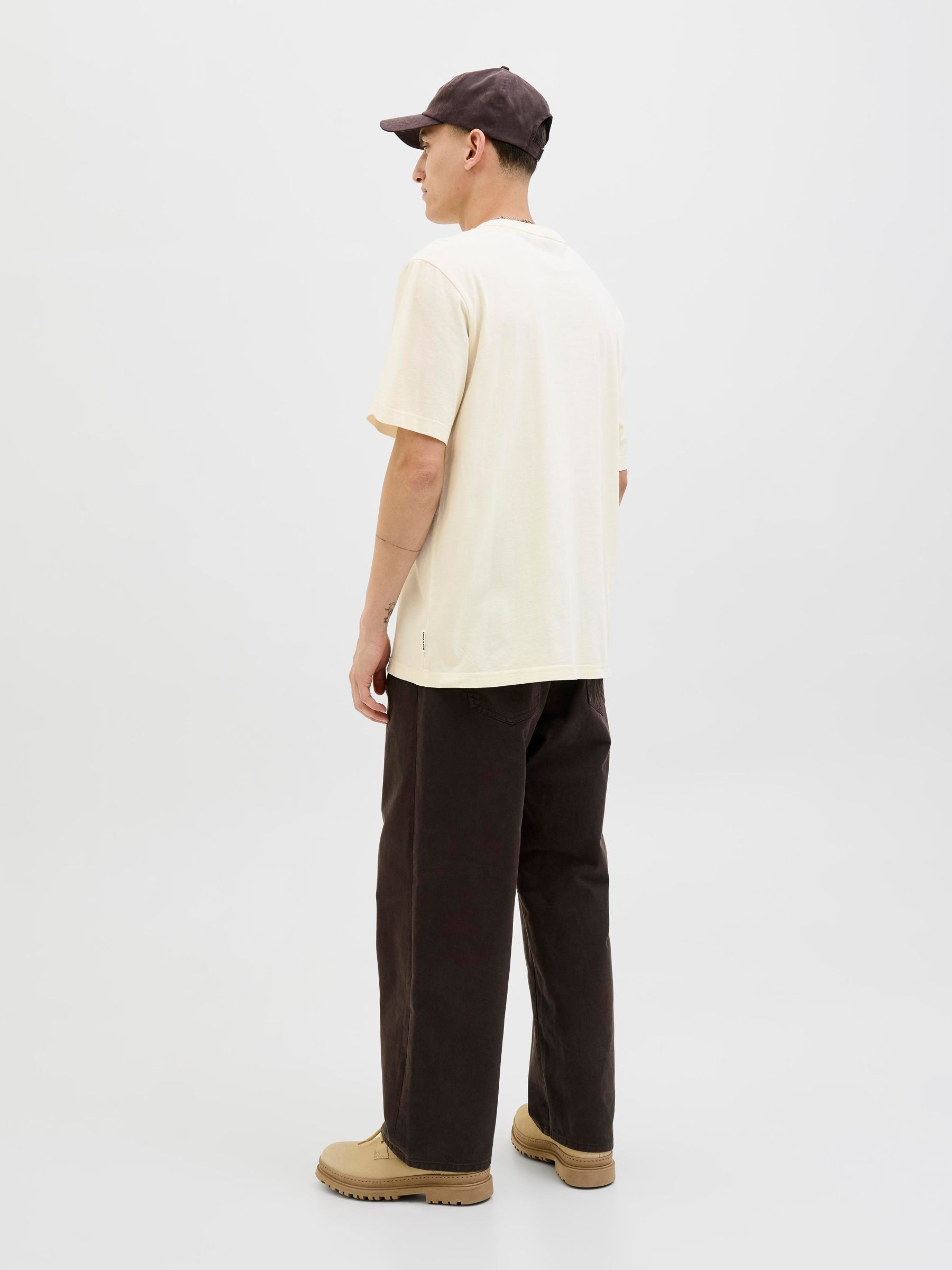 Jack & Jones T-Shirt »JJEDOVER PRINT TEE SS CREW NECK«
