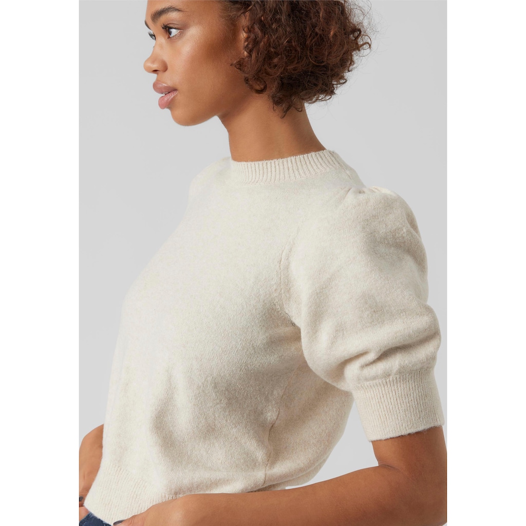 Vero Moda Kurzarmpullover »VMDOFFY 2/4 O-NECK PULLOVER GA NOOS«