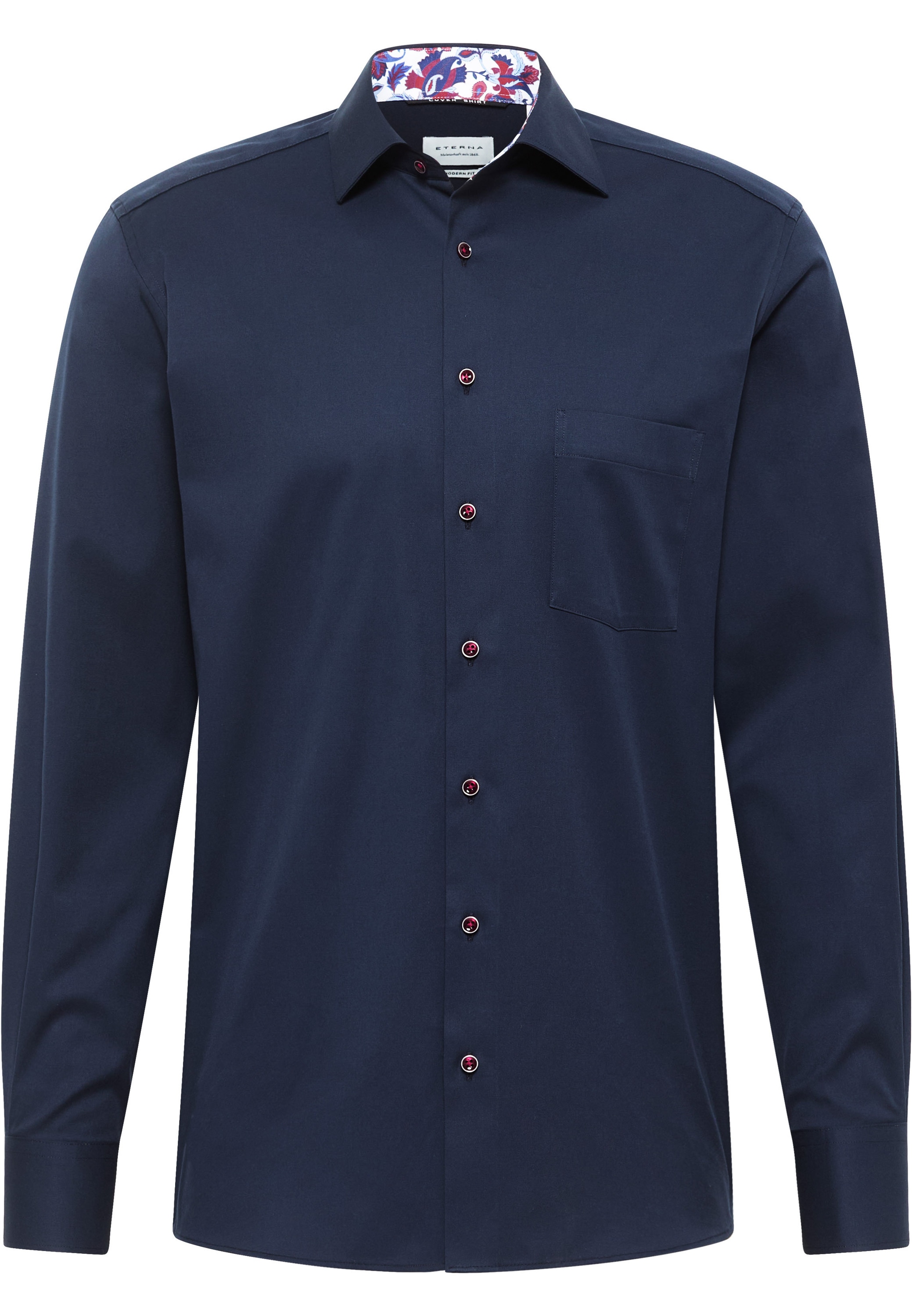 Eterna Langarmhemd »MODERN FIT«, NON IRON (bügelfrei)
