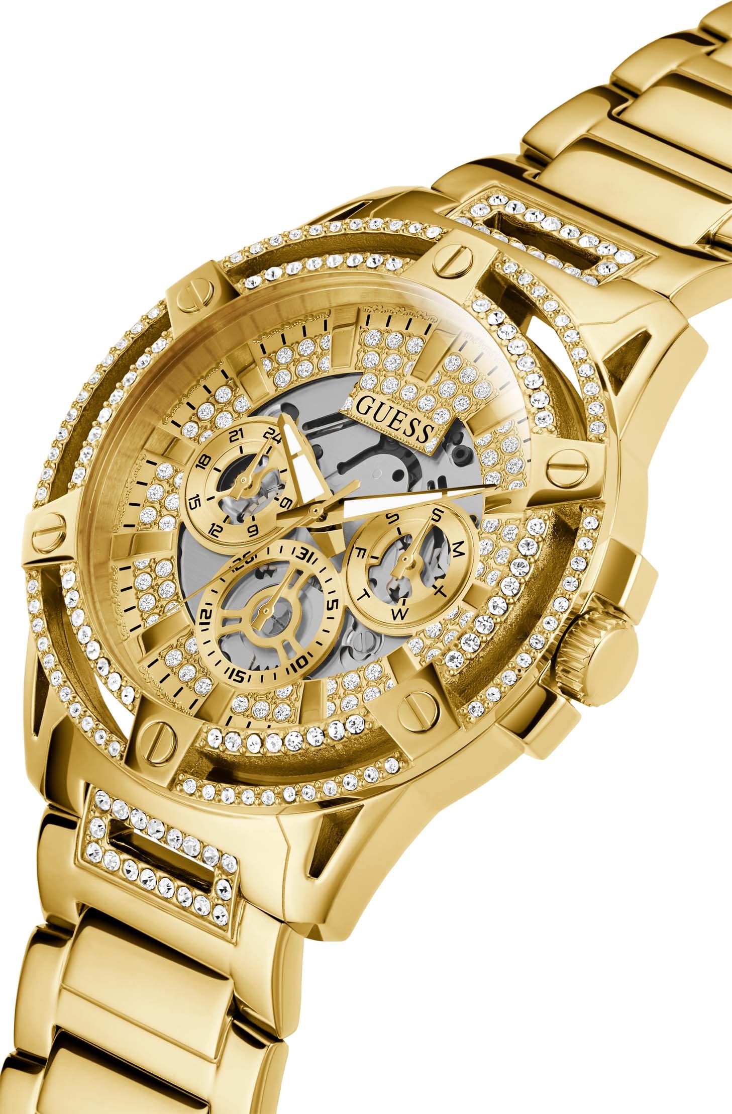 bei »GW0497G2« ♕ Guess Multifunktionsuhr