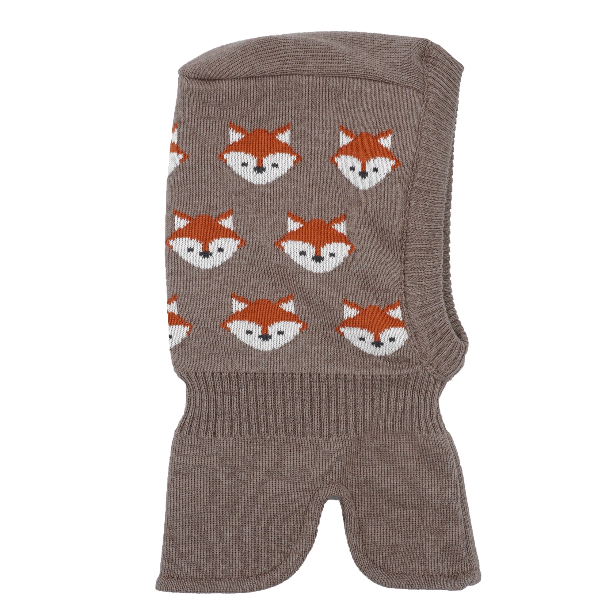 MAXIMO Schlupfmütze Baumwolle, gefüttert, wärmend, doppelt gestrickt, ausgenähtes Halsteil