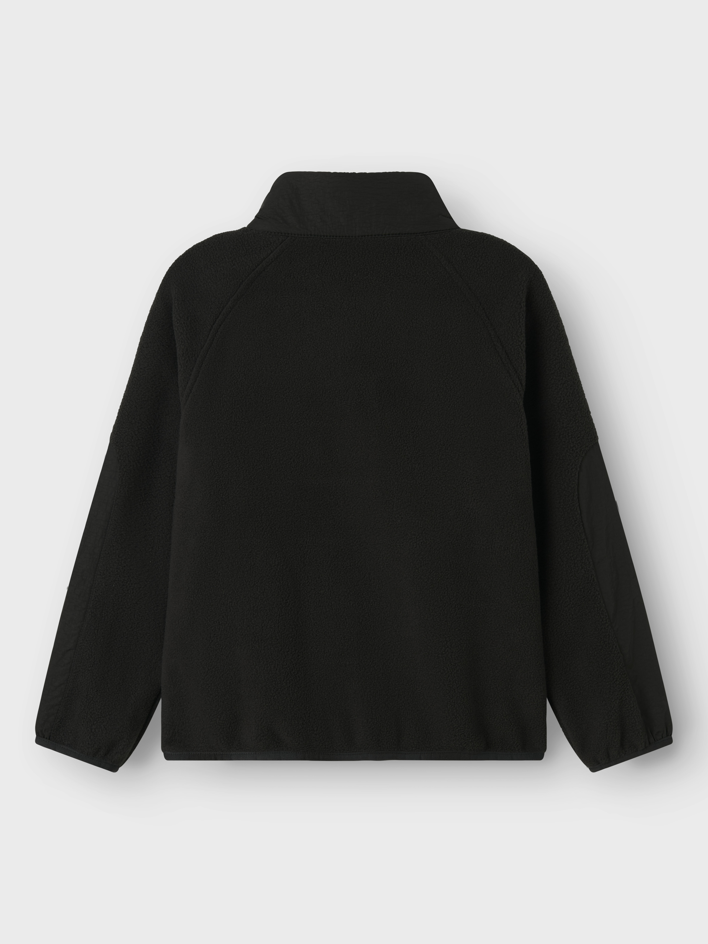 Name It Fleecejacke »NKNMYLES FLEECE JACKET NOOS«, ohne Kapuze, im Materialmix und cooler Colorblocking-Optik