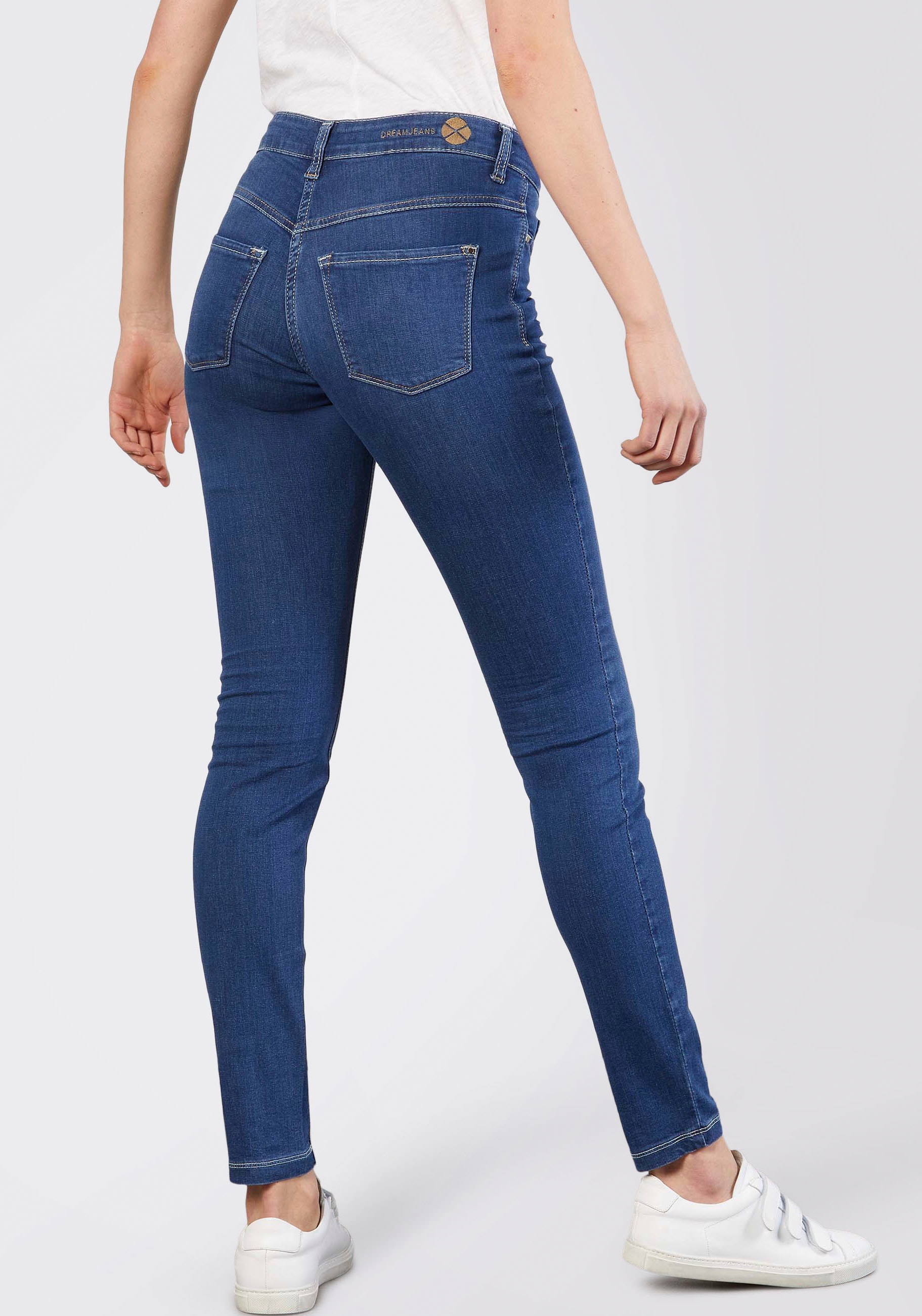 MAC Skinny-fit-Jeans »Dream Skinny«, in hochelastische Qualität für den perfekten Sitz