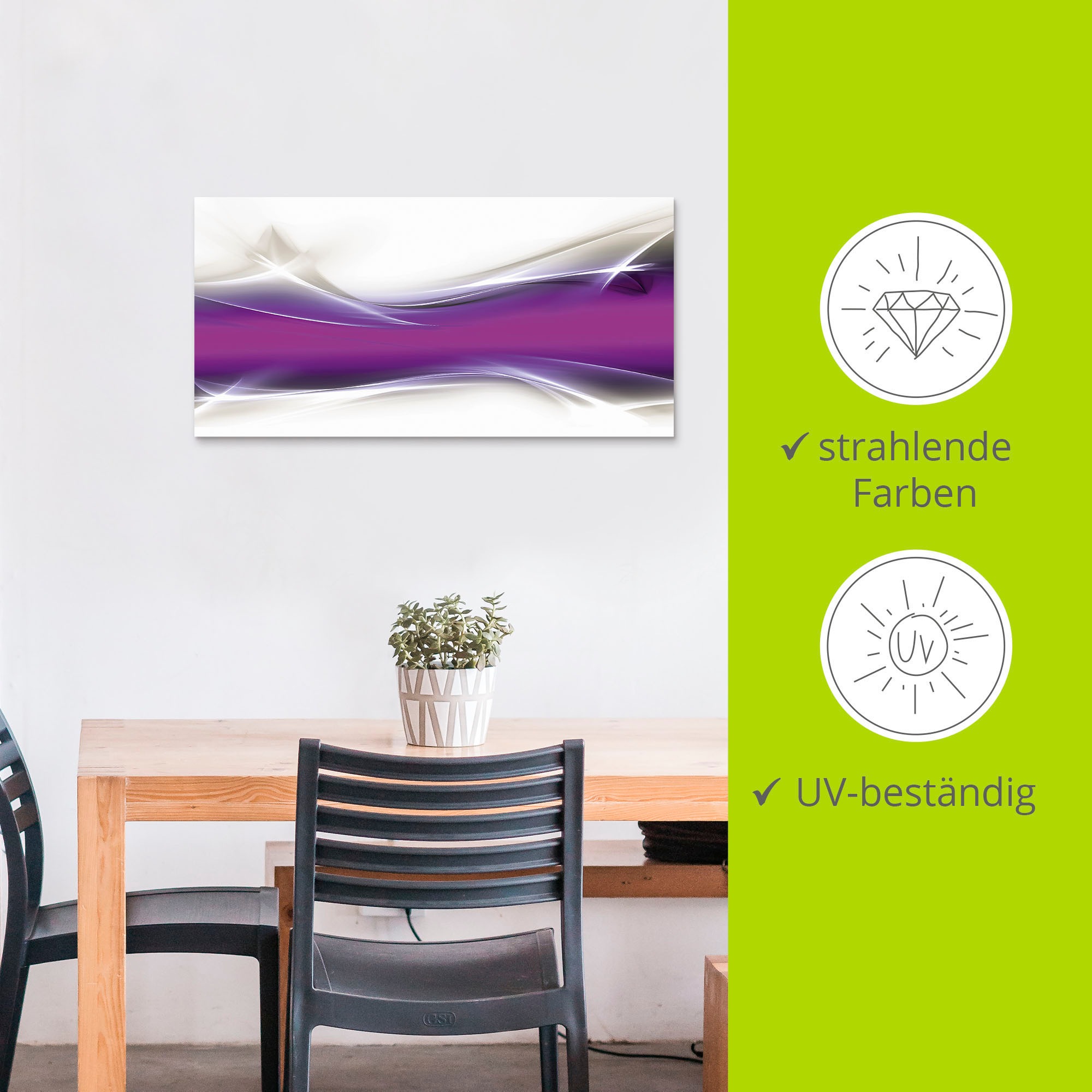 Artland Wandbild »Kreatives Element« Gegenstandslos 1 Stk. tlg. als Alubild, Outdoorbild, Leinwandbild, Poster in verschied. Größen