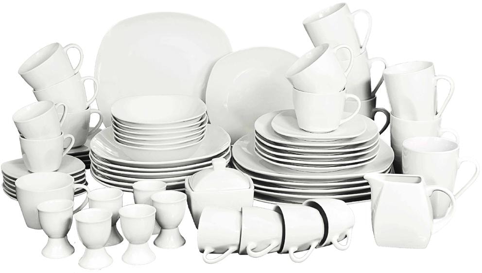 Retsch Arzberg Kombiservice »Geschirr-Set, Service« 62 Teile, für 6 Personen