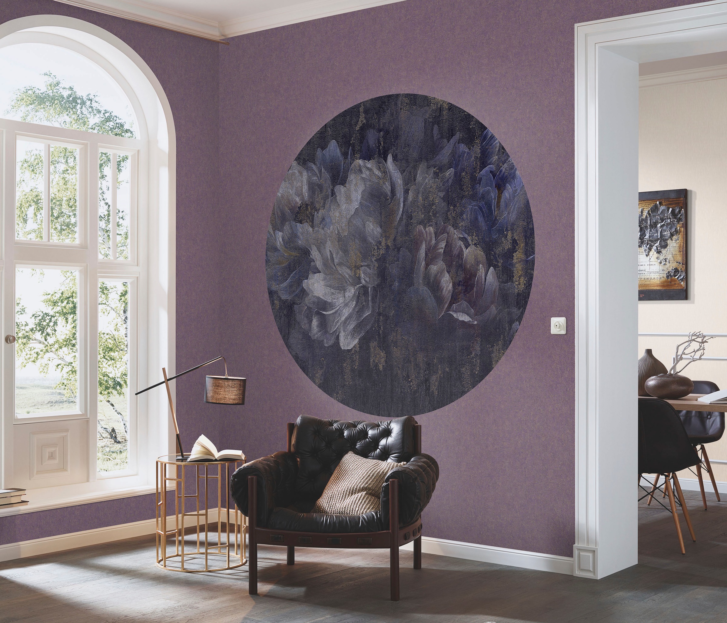 Fashion for walls Fototapete »Queen of Night« floral glatt Phthalate frei