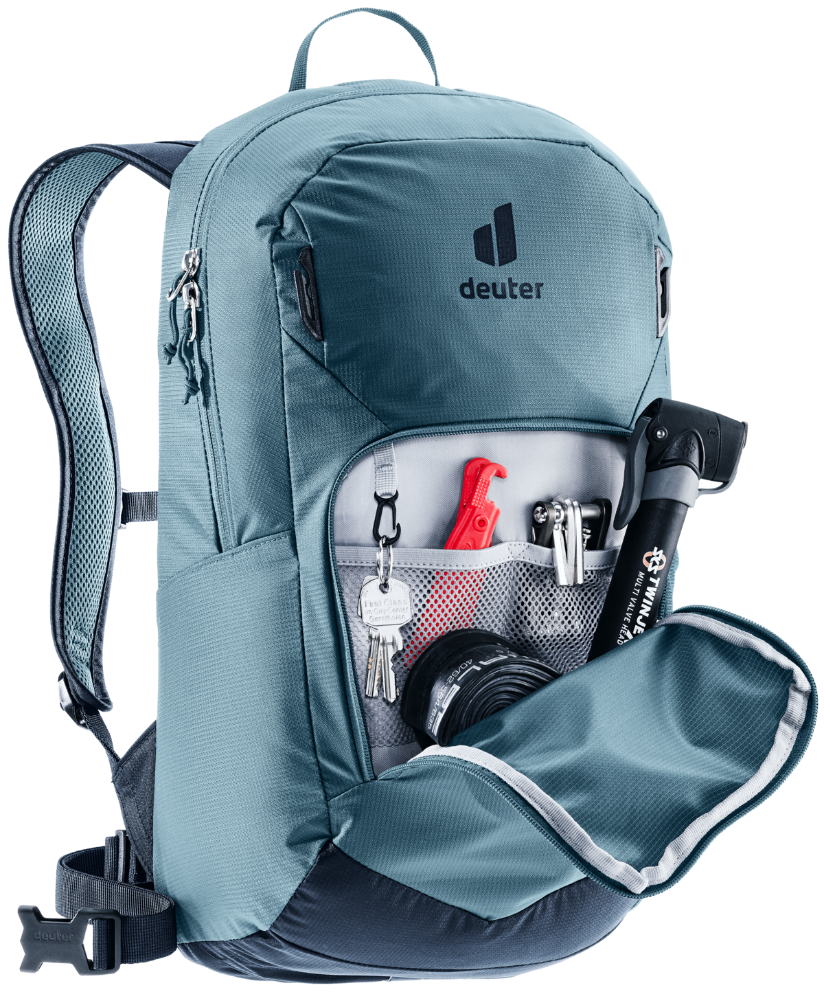 deuter Fahrradrucksack »Bike I Lite 16« Luftdurchlässiges Airstripes-Rückensystem, 16 Liter Volumen
