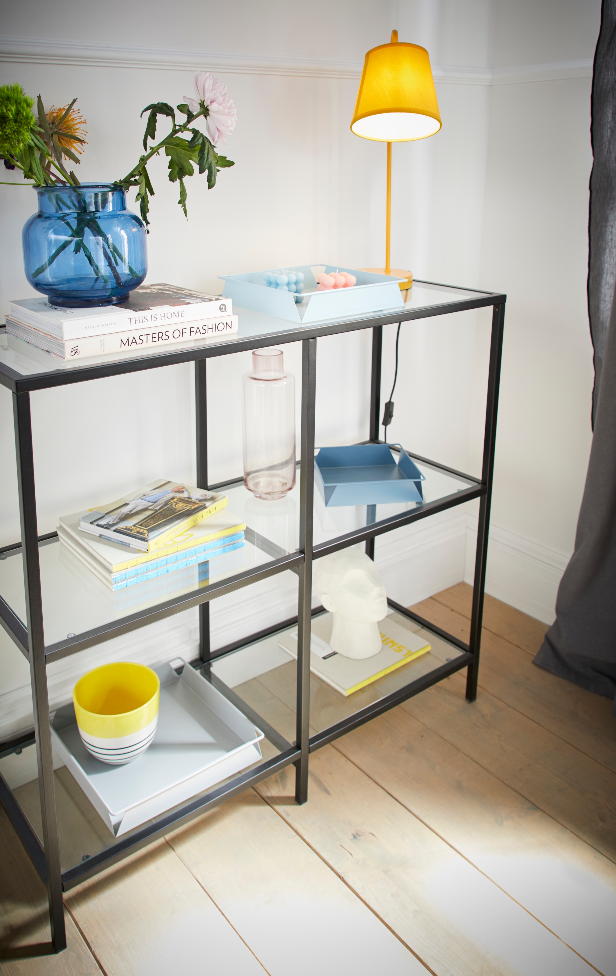 andas Tablett »Nilsby«, (Set, 3 tlg., 31x31x5 cm / 26x26x5 cm / 21x21x5 cm)