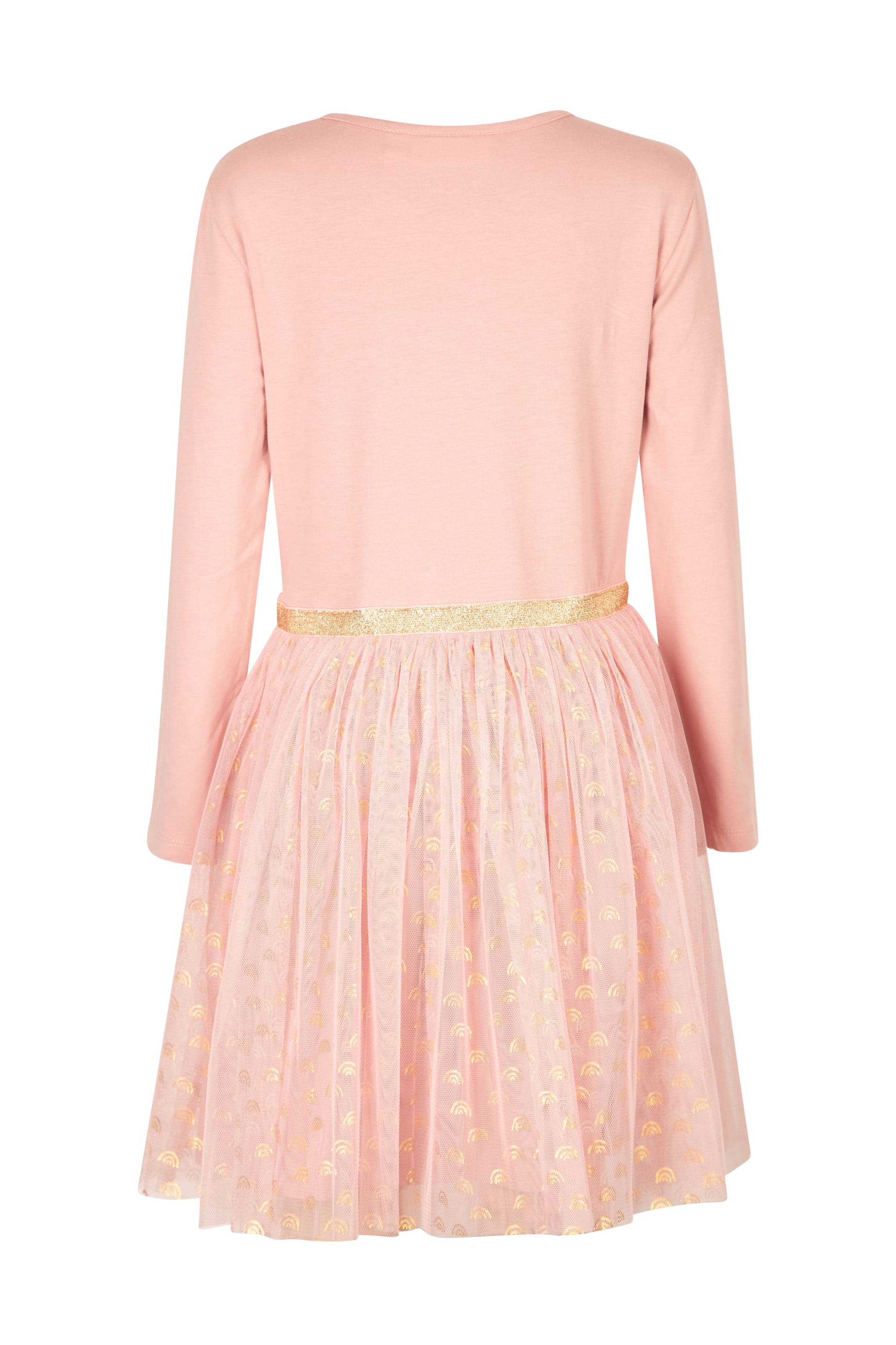 happy girls Jerseykleid mit Tüllrock und hochwertiger Blütenapplikation auf dem Frontmotiv