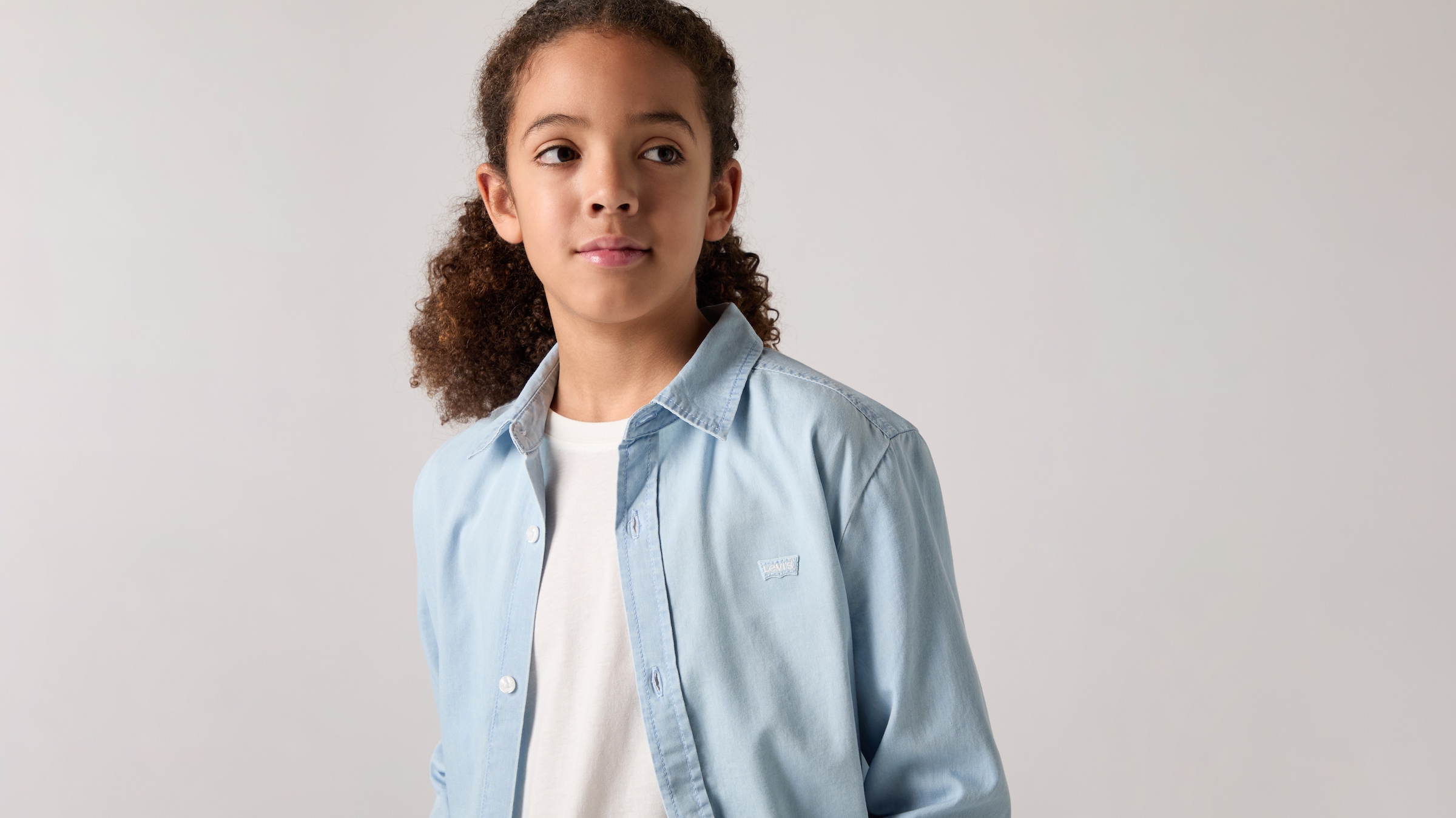 Levi's® Kids Jeanshemd »LVB BATTERY HOUSEMARK SHIRT« mit Logo Stickerei
