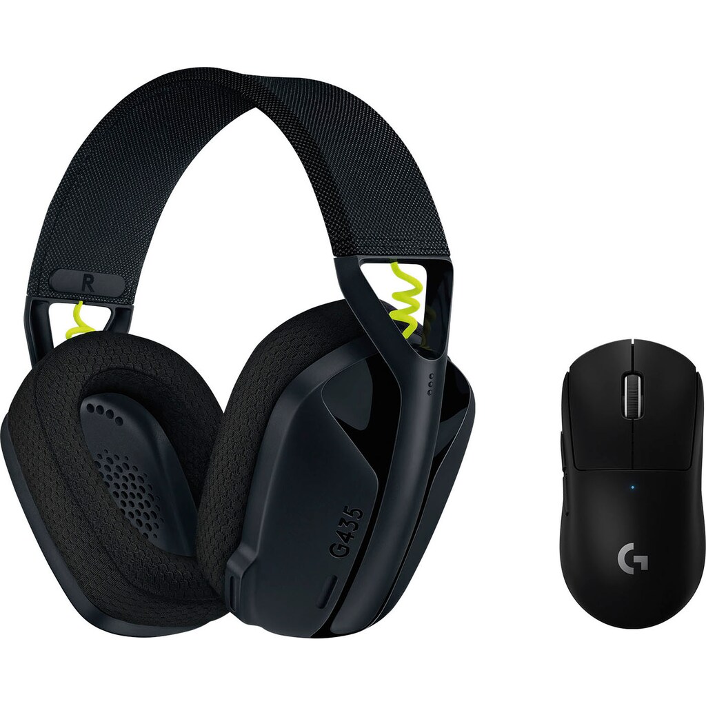 Logitech G Gaming-Headset »G435 + Pro X Superlight«, Bluetooth