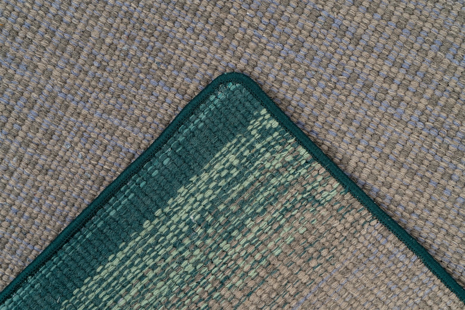 Padiro Teppich »Twice 325« rechteckig 13 mm Höhe Handgearbeitet, Naturteppich, beidseitig verwendbar