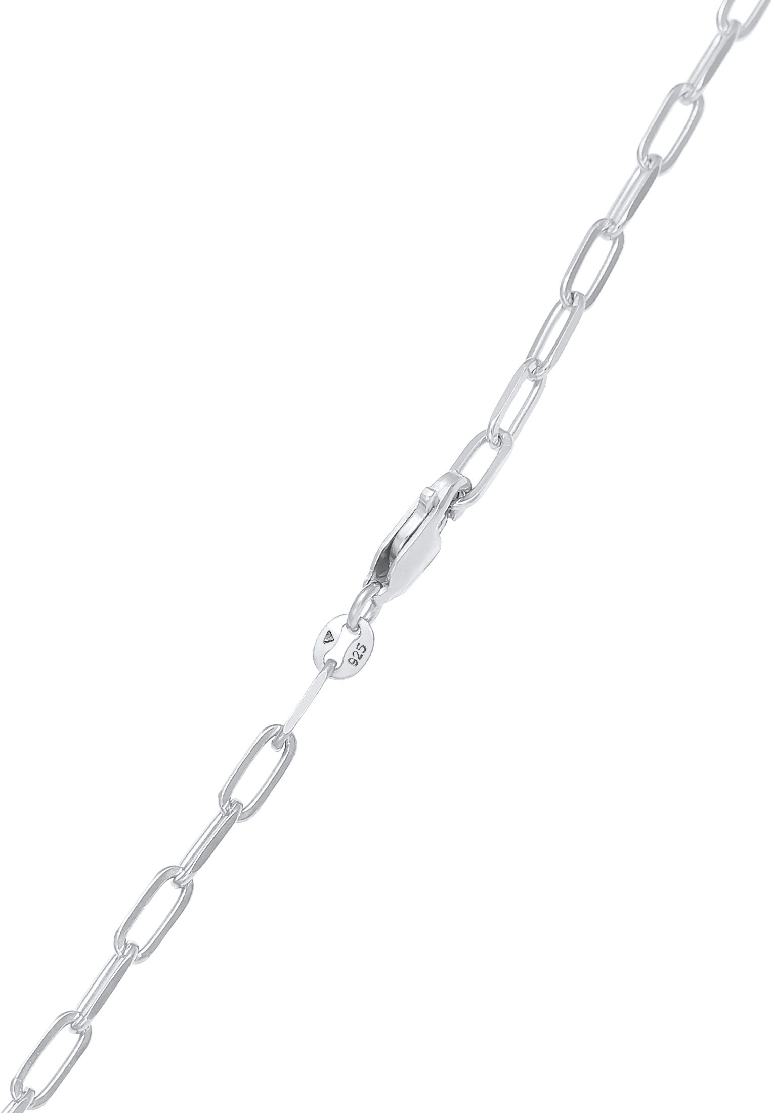 Elli Kette ohne Anhänger »Halskette Glieder Oval Basic Chain Optik 925 Silber«