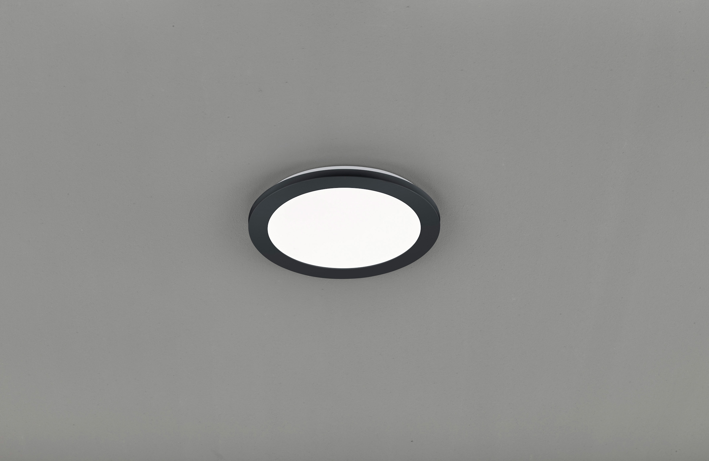 TRIO Leuchten LED Deckenleuchte »Camillus«, 1 flammig-flammig, matt schwarz  Switch Dimmer, warmweiß 3000 K, Badezimmer geeignet, IP44 online kaufen |  mit 3 Jahren XXL Garantie