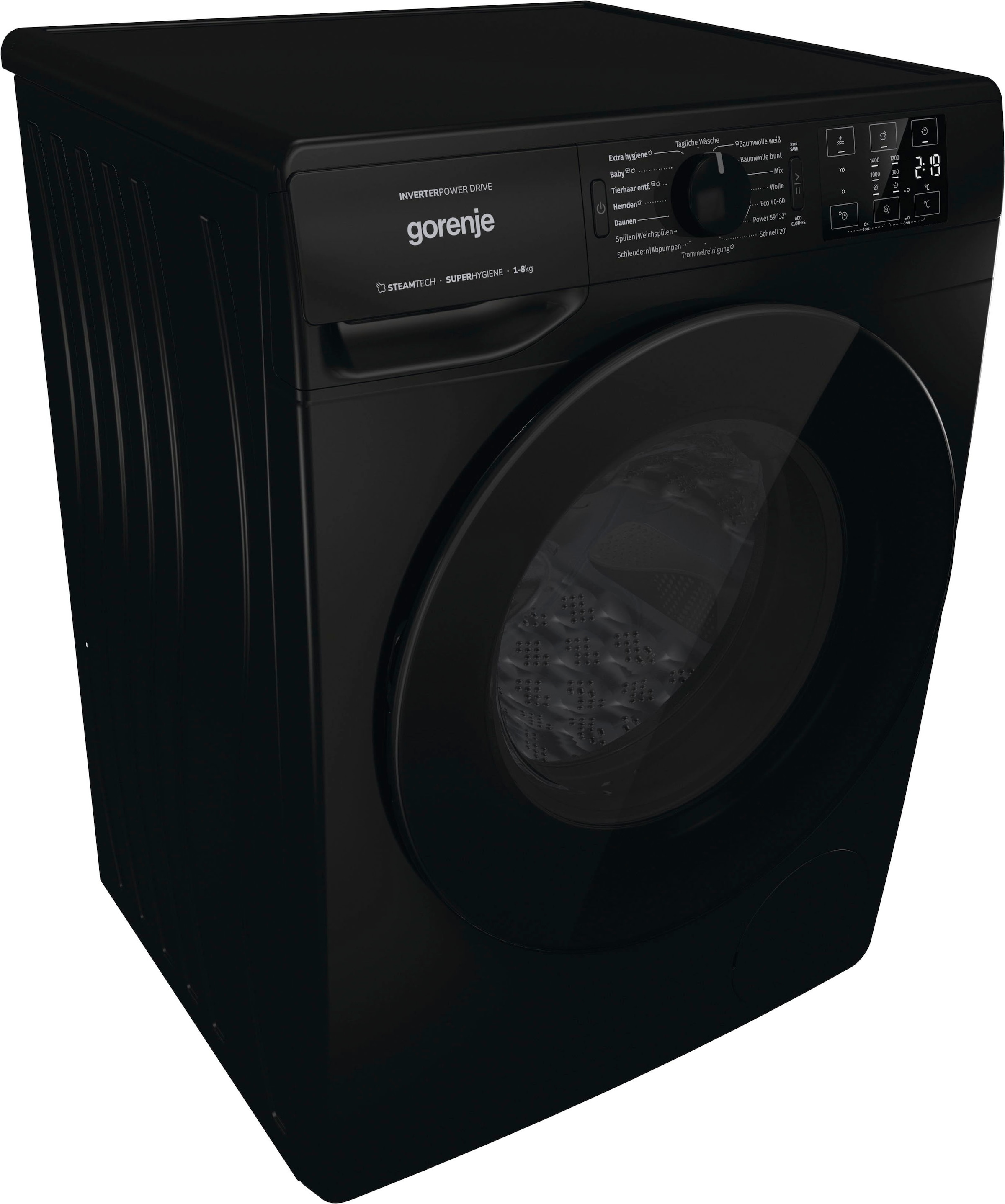 GORENJE Waschmaschine »WNFHEI 84 ADPSB«, WNFHEI 84 ADPSB, 8 kg, 1400 U/min  mit 3 Jahren XXL Garantie
