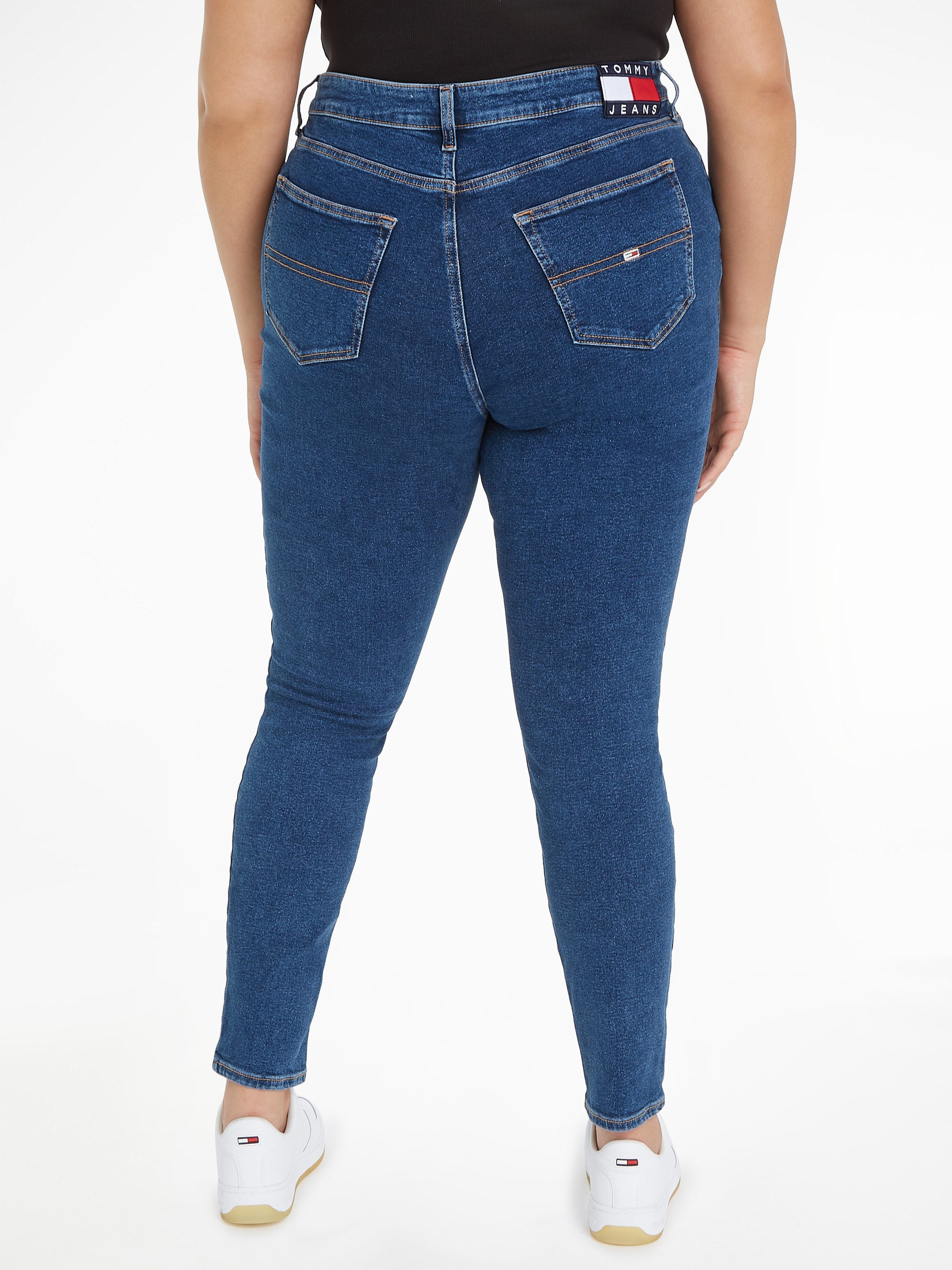 Weiten Skinny-fit-Jeans, ♕ angeboten wird SIZE Curve CURVE, in PLUS bei Tommy Jeans Jeans