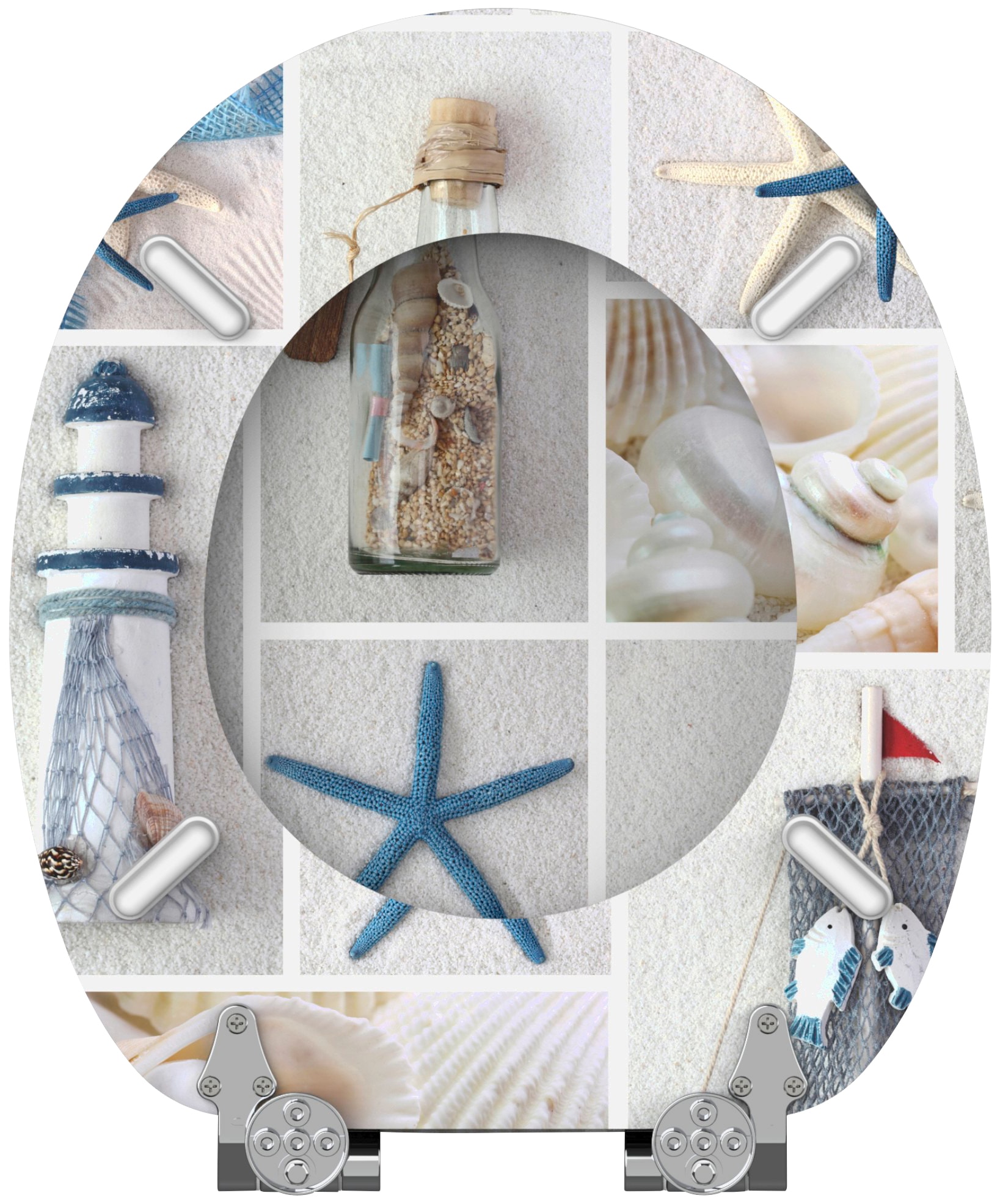 Sanilo WC-Sitz »Meeresbrise« mit Absenkautomatik