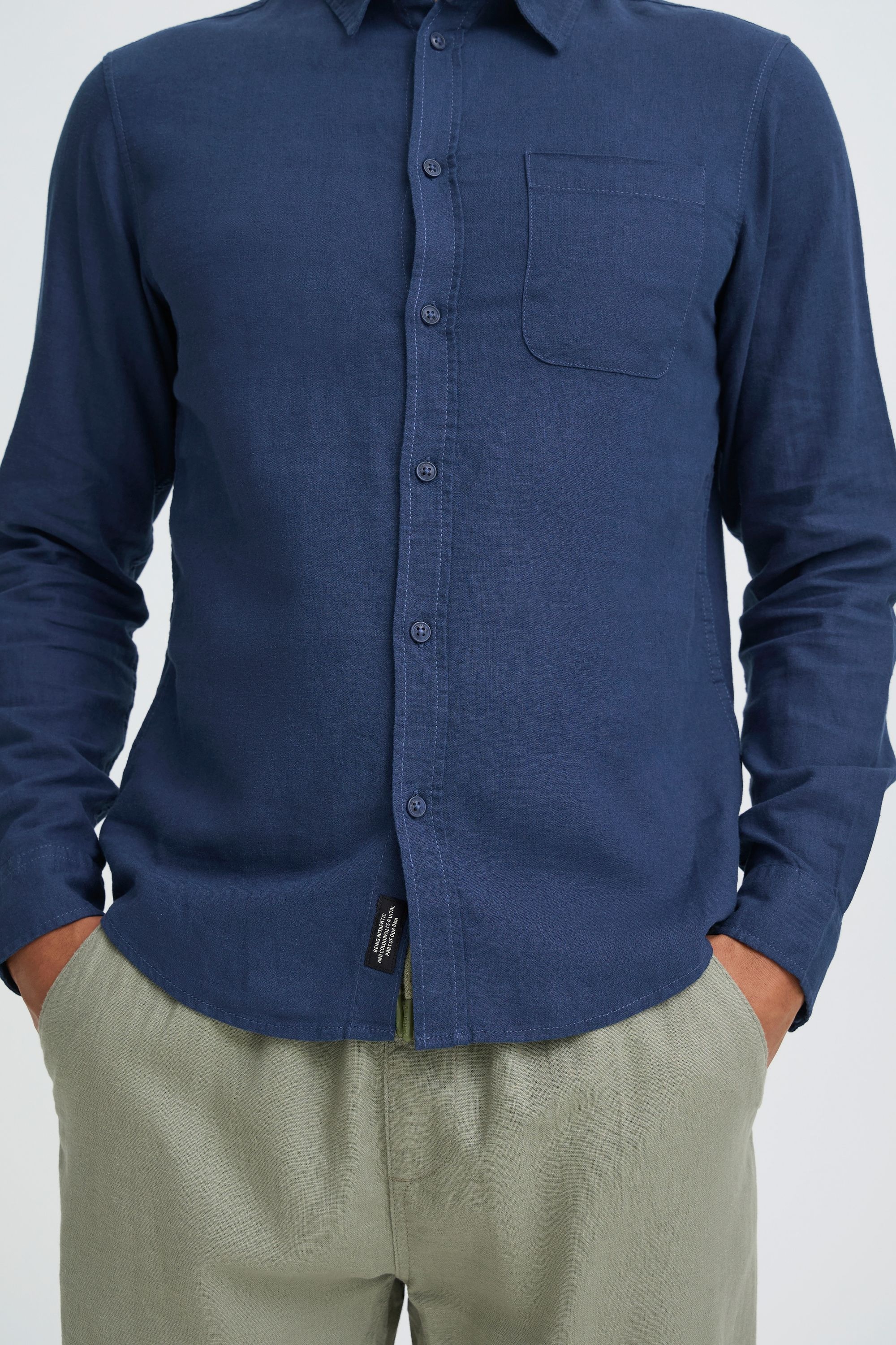 Blend Leinenhemd »Leinenhemd BHMLinex«