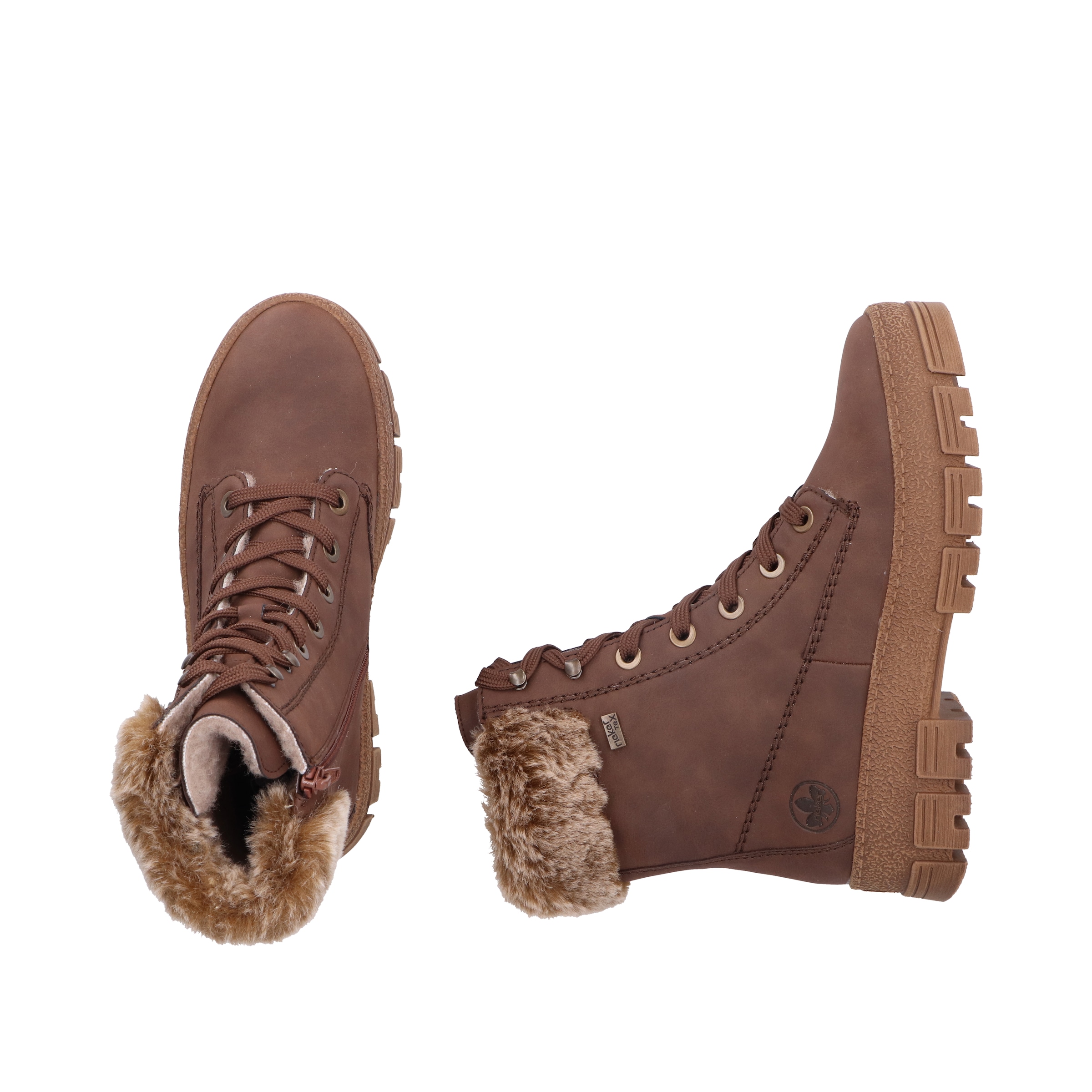 Rieker Winterstiefelette  Winterboots, Plateauboots mit wasserabweisender riekerTEX-Membran