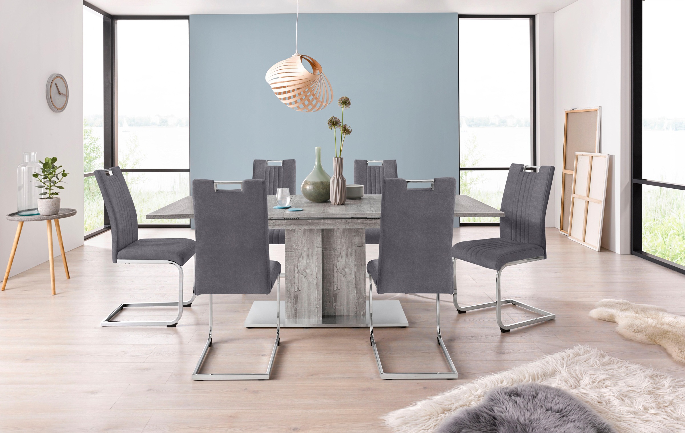 Home affaire Freischwinger, (Set), 2 St., Microfaser