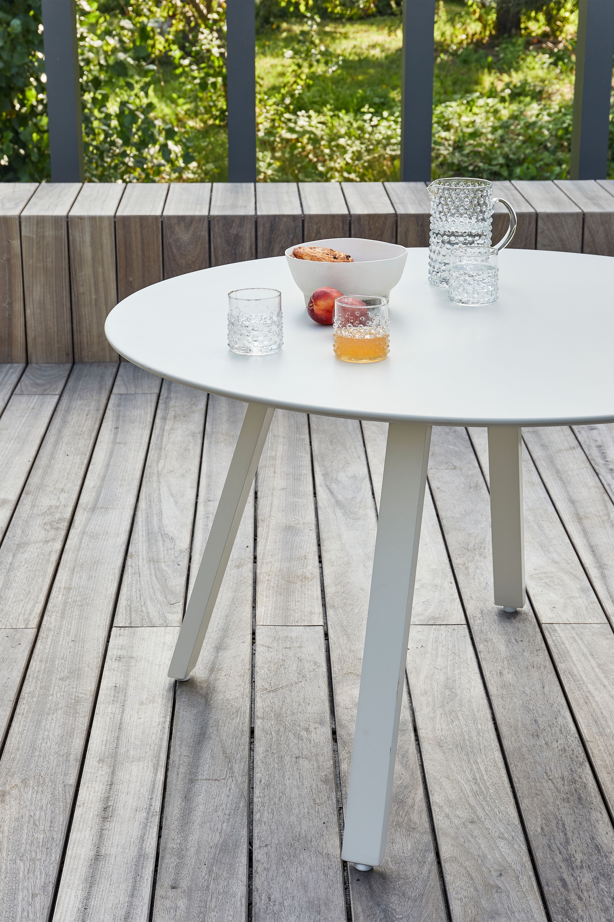 WOOOD Gartentisch »Auke Tisch Esstisch Durchmesser 120 cm«