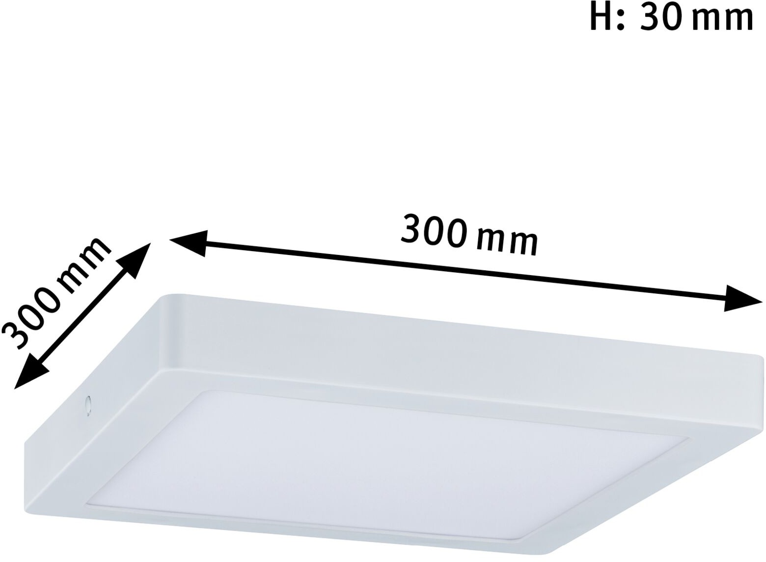 Paulmann LED Panel »Abia«, 1 flammig