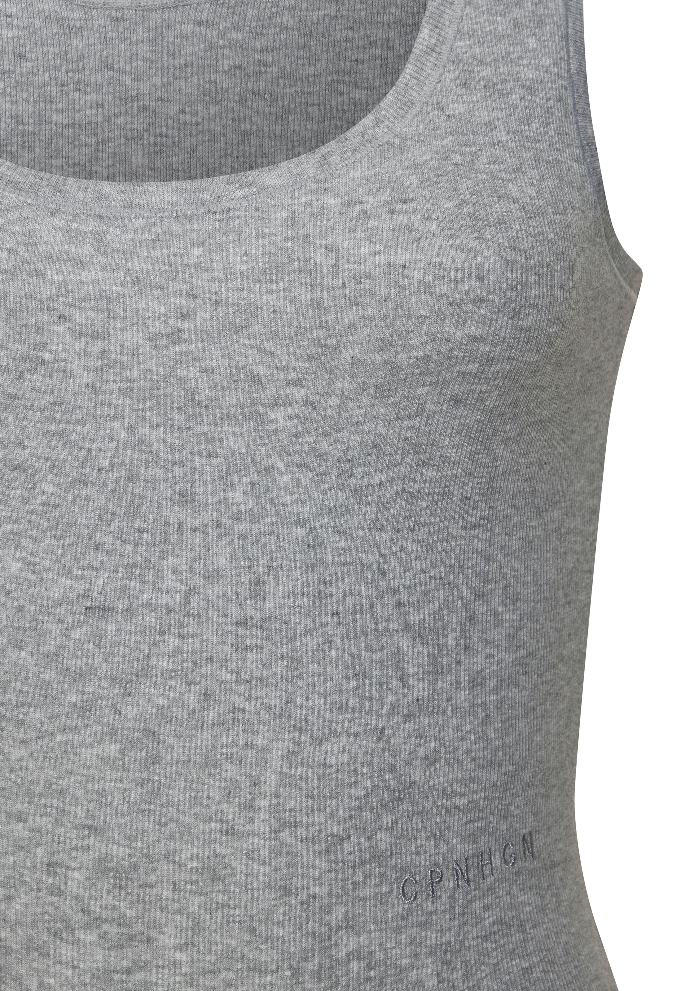 Copenhagen Studios Stringbody »mit hochwertiger Logostickerei« aus gerippter Bio-Baumwollqualität