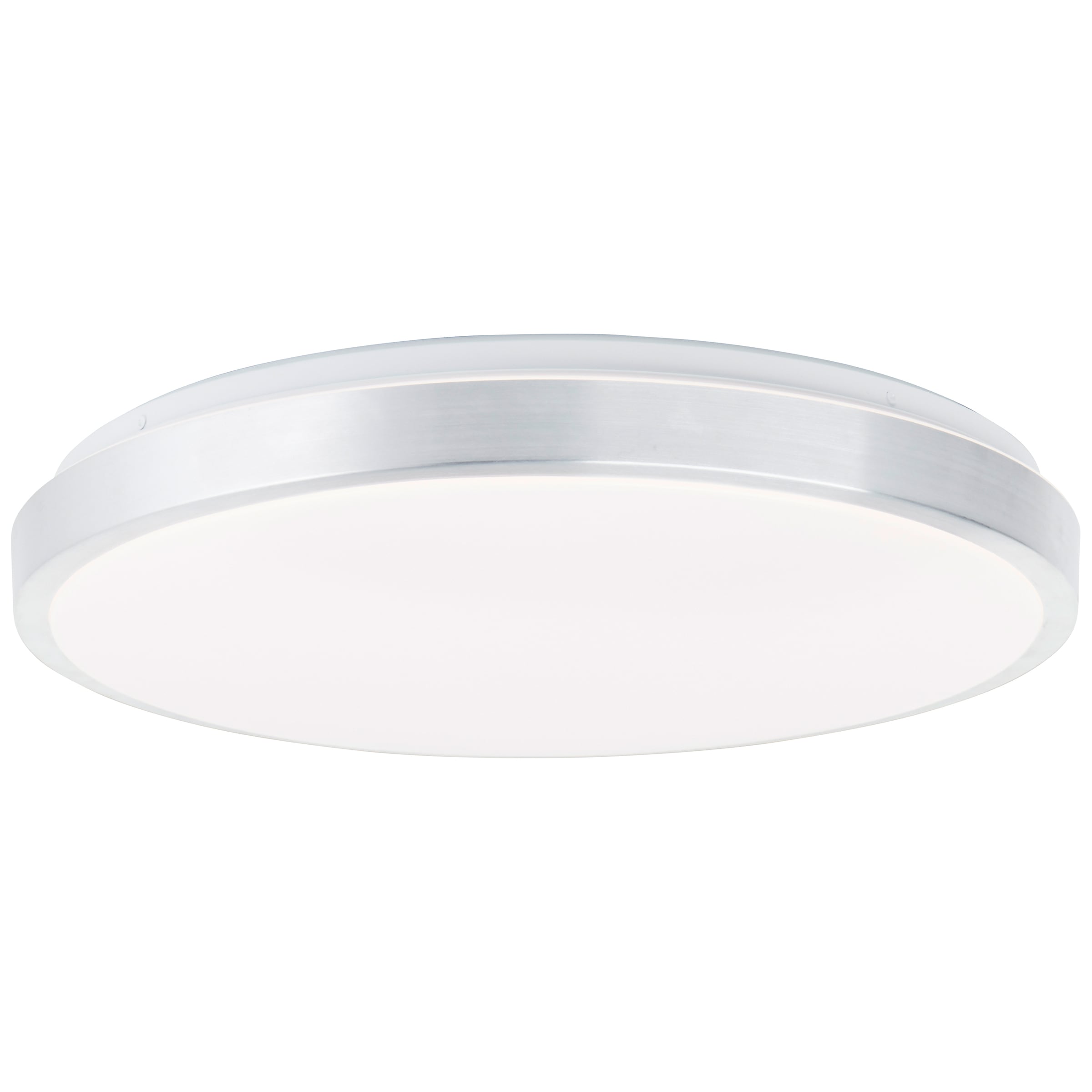 BreLight LED Wandleuchte »Livius«, D 49 cm, 3800 lm, 3000-6500 K, CCT, dimmbar, nickelfarben