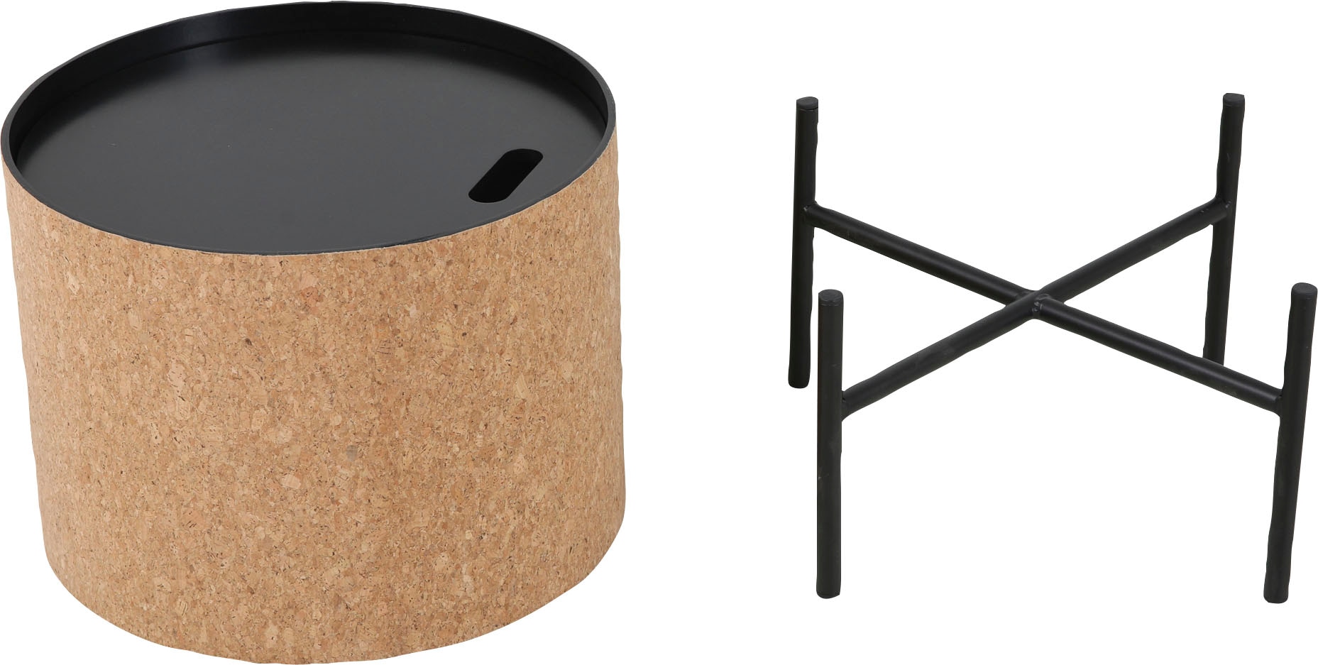 Home affaire Couchtisch, (Set, 2 St.), mit Stauraum im Inneren