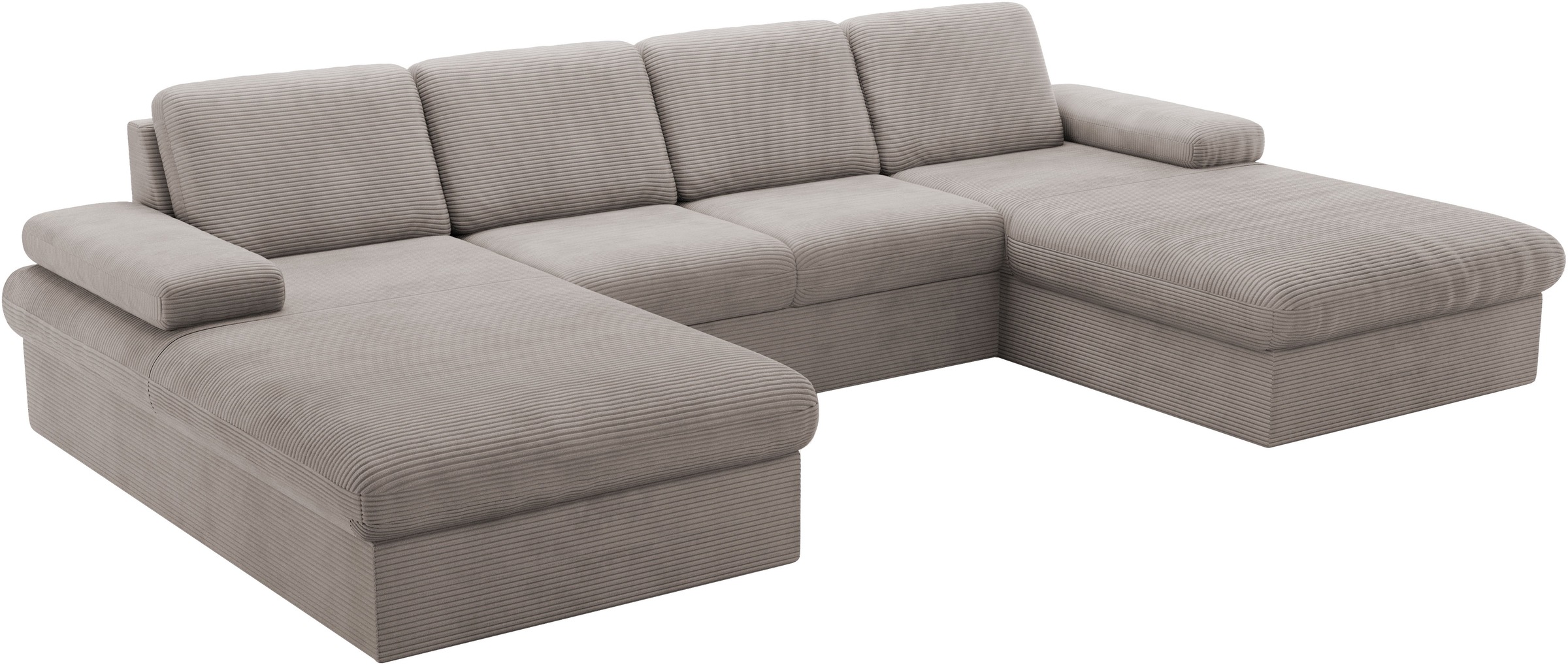 sit&more Wohnlandschaft »Moreno«, mit Armteilverstellung,wahlweise mit Bettfunktion