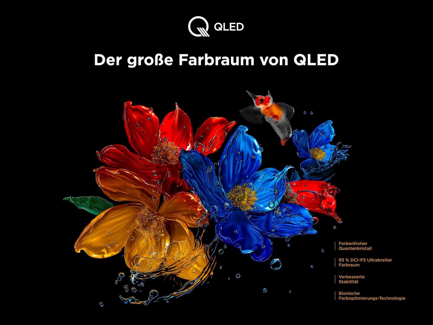 TCL QLED-Fernseher »43T69CXB« 108 cm/43 ″