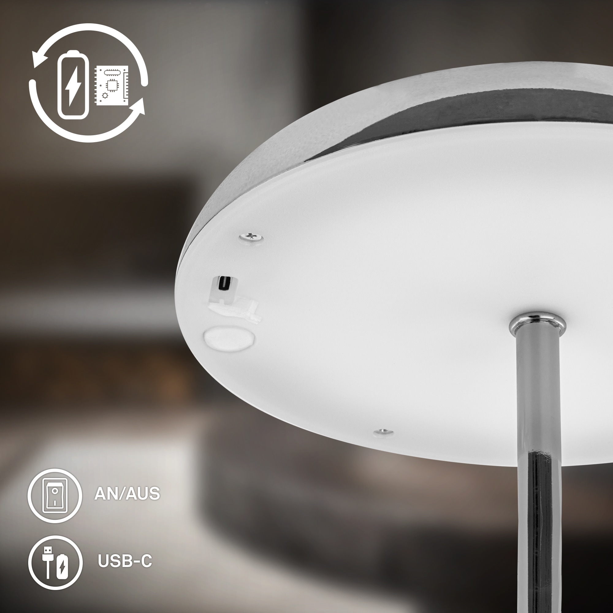 Briloner Leuchten LED Außen-Tischleuchte »CAXA 7573018«