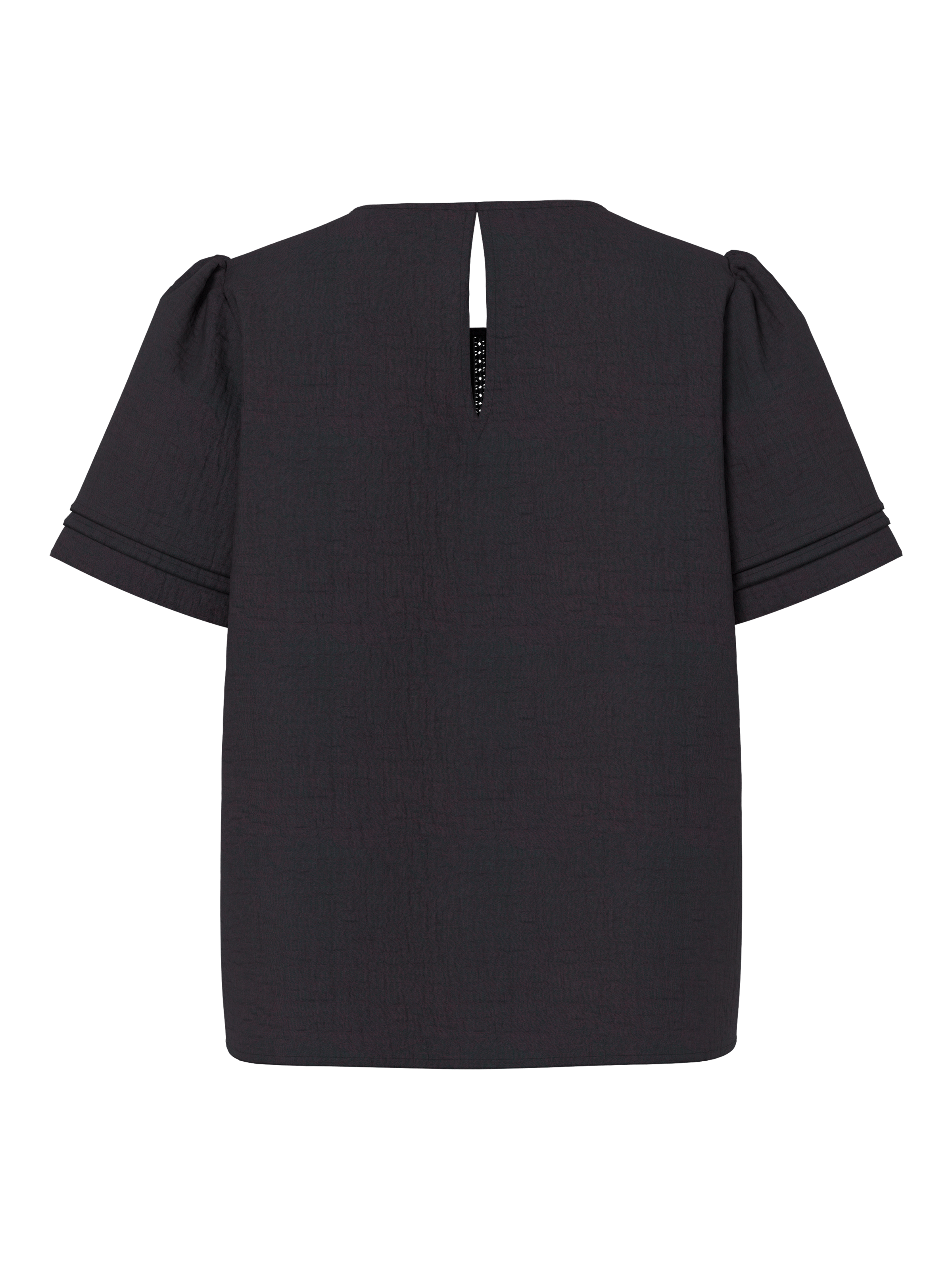 pieces Blusenshirt »PCSIKKA SS TOP WVN NOOS BC« mit Puffärmeln