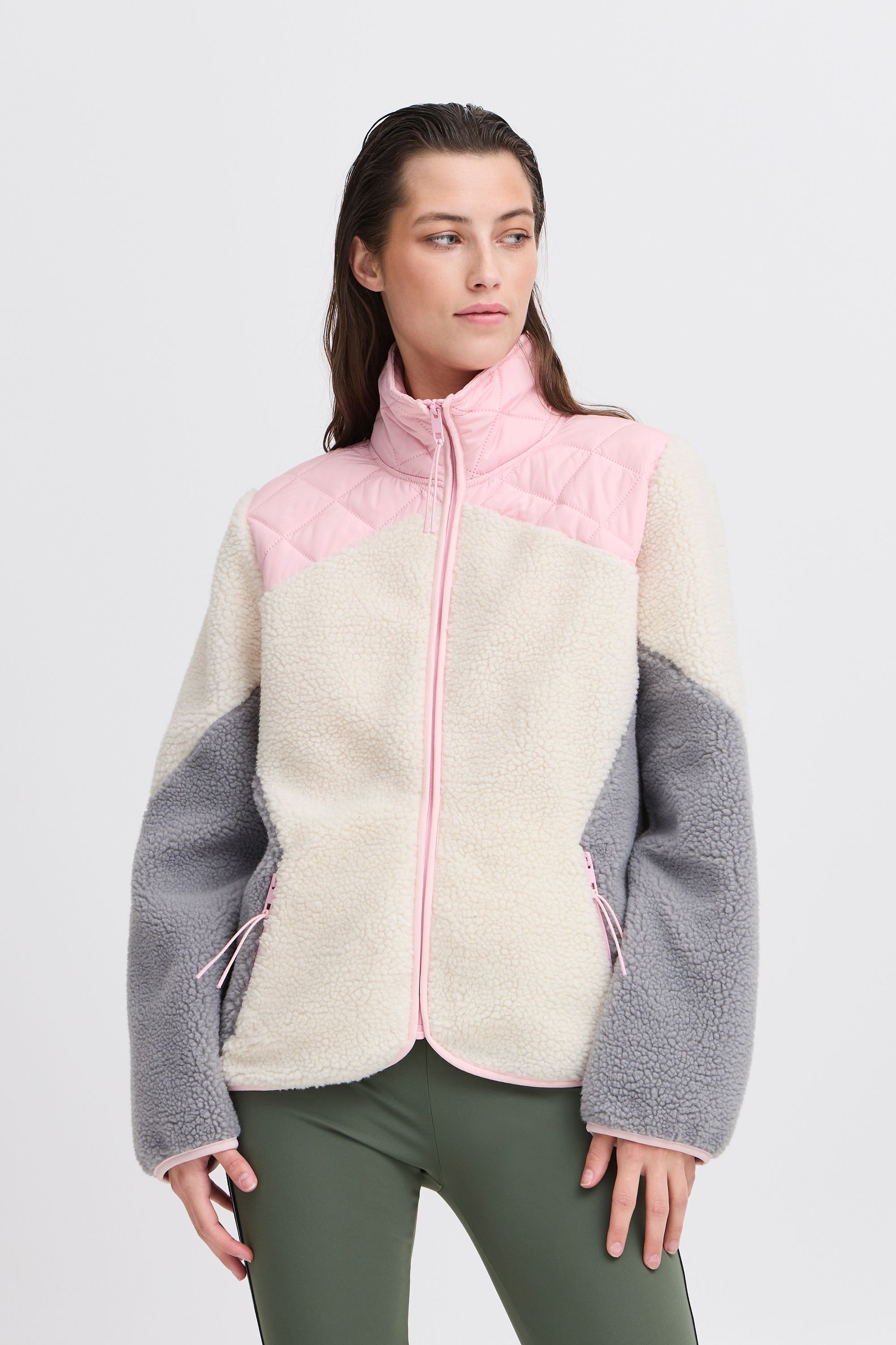 TheJoggConcept Plüschjacke »Plüschjacke JCBERRI«