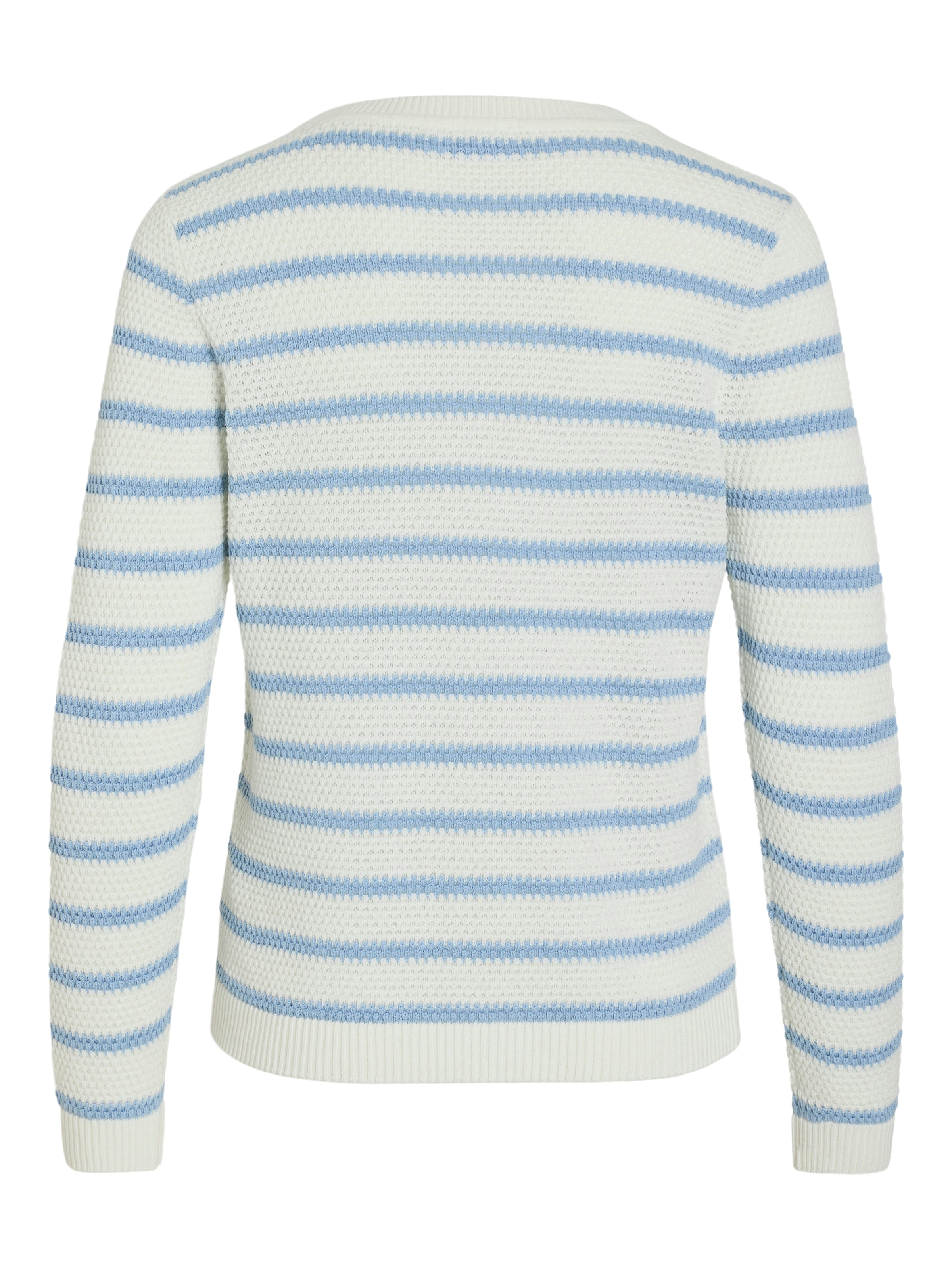 Vila Rundhalspullover »VIDALO O-NECK L/S STRIPE KNIT TOP- NOOS«