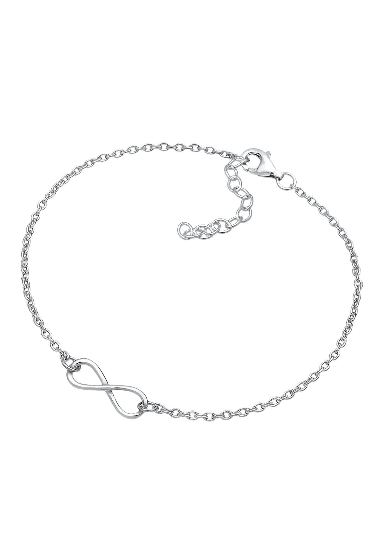 Elli Armkette »Armband Basic Infinity Unendlichkeit Symbol 925 Silber«