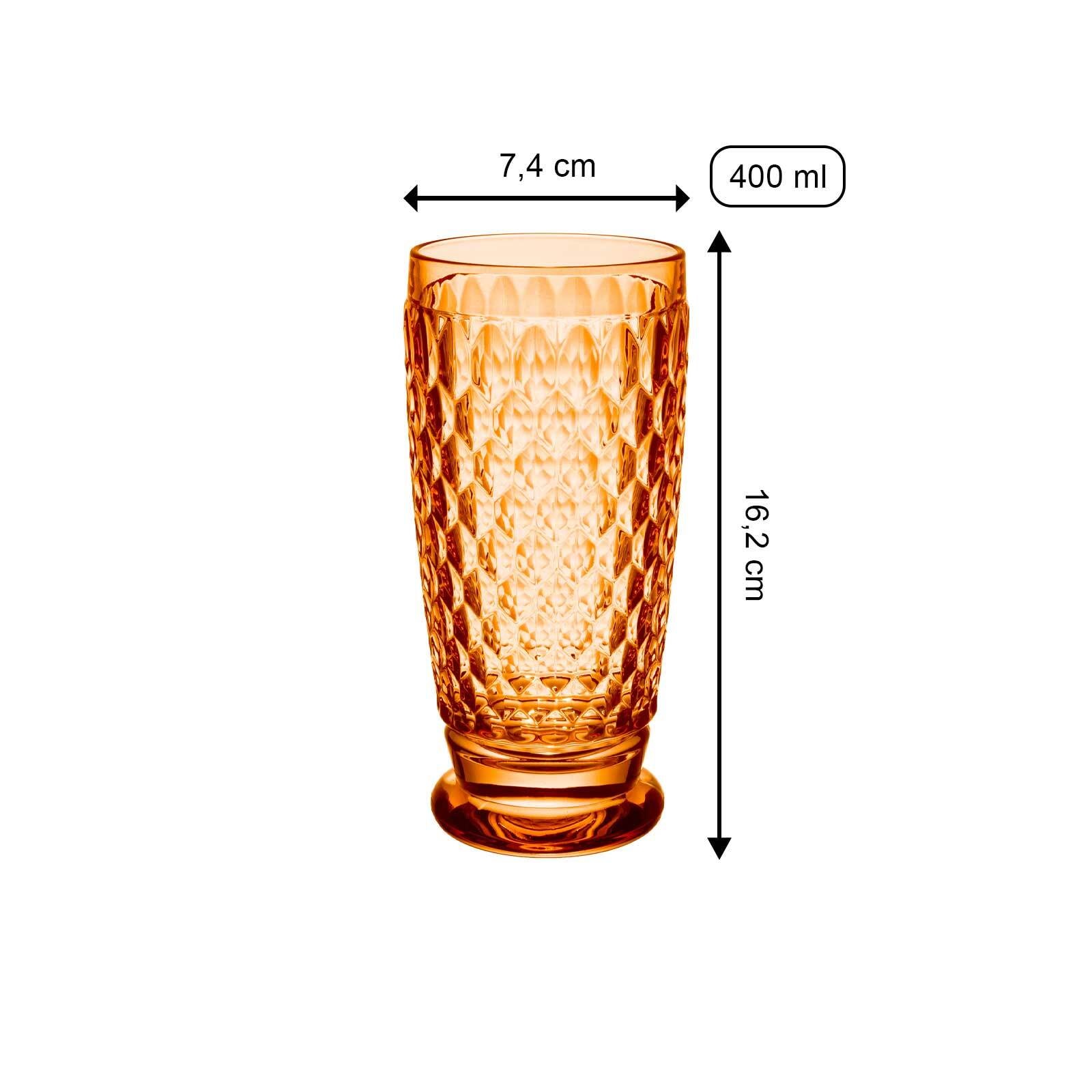 Villeroy & Boch Longdrinkglas »Longdrinkgläser Boston Coloured 400 ml 4er Set«