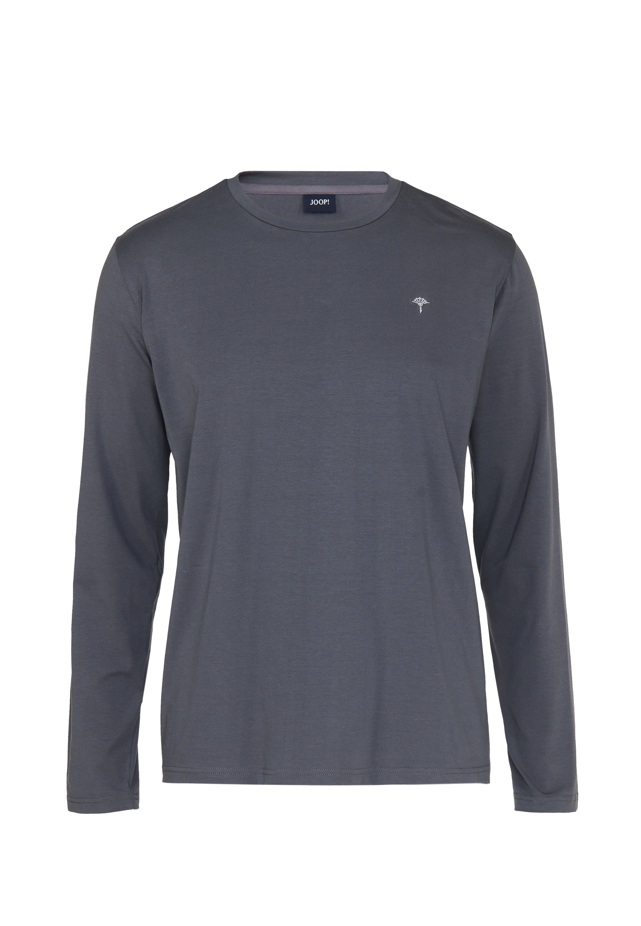 Marc O'Polo Langarmshirt , Rundhalsausschnitt, Langarm, Bauwoll-Mix, Regular Fit
