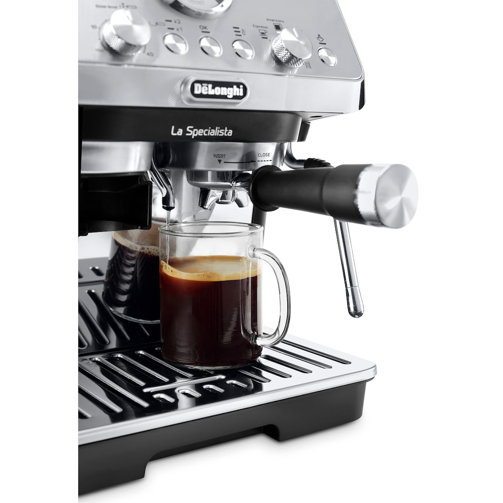 De'Longhi Siebträgermaschine »La Specialista Arte EC9155.MB«, inkl. 250g Selezione Espresso im Wert von UVP € 6,49