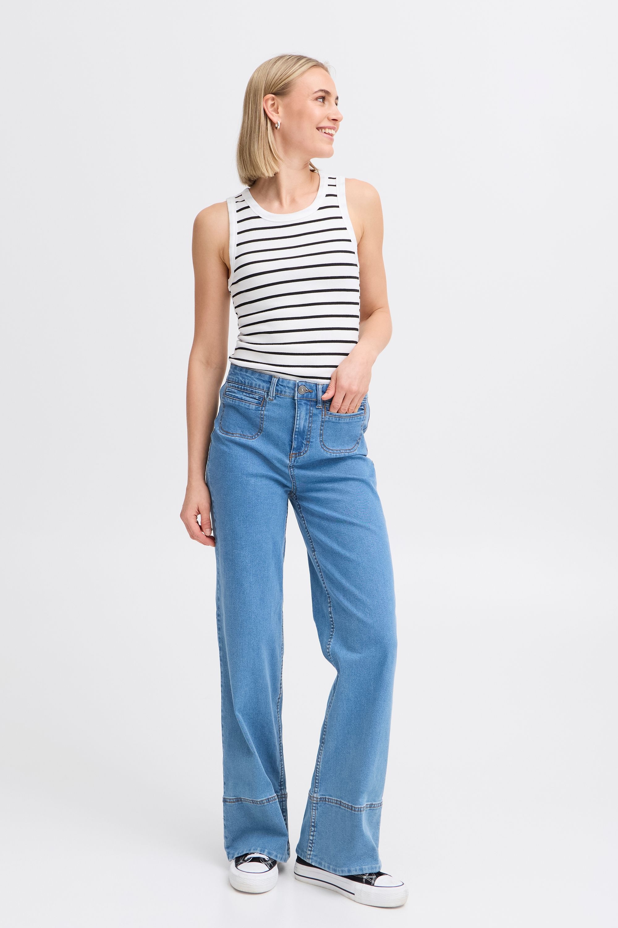 fransa Shirttop »Shirttop FRHIZAMOND stripe«