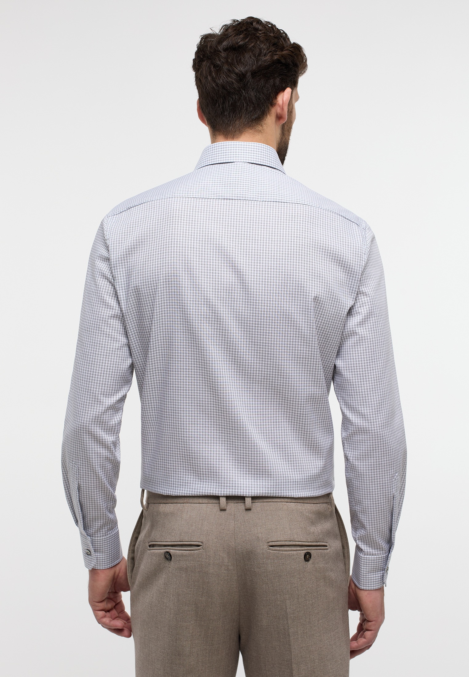 Eterna Langarmhemd »MODERN FIT« NON IRON (bügelfrei)