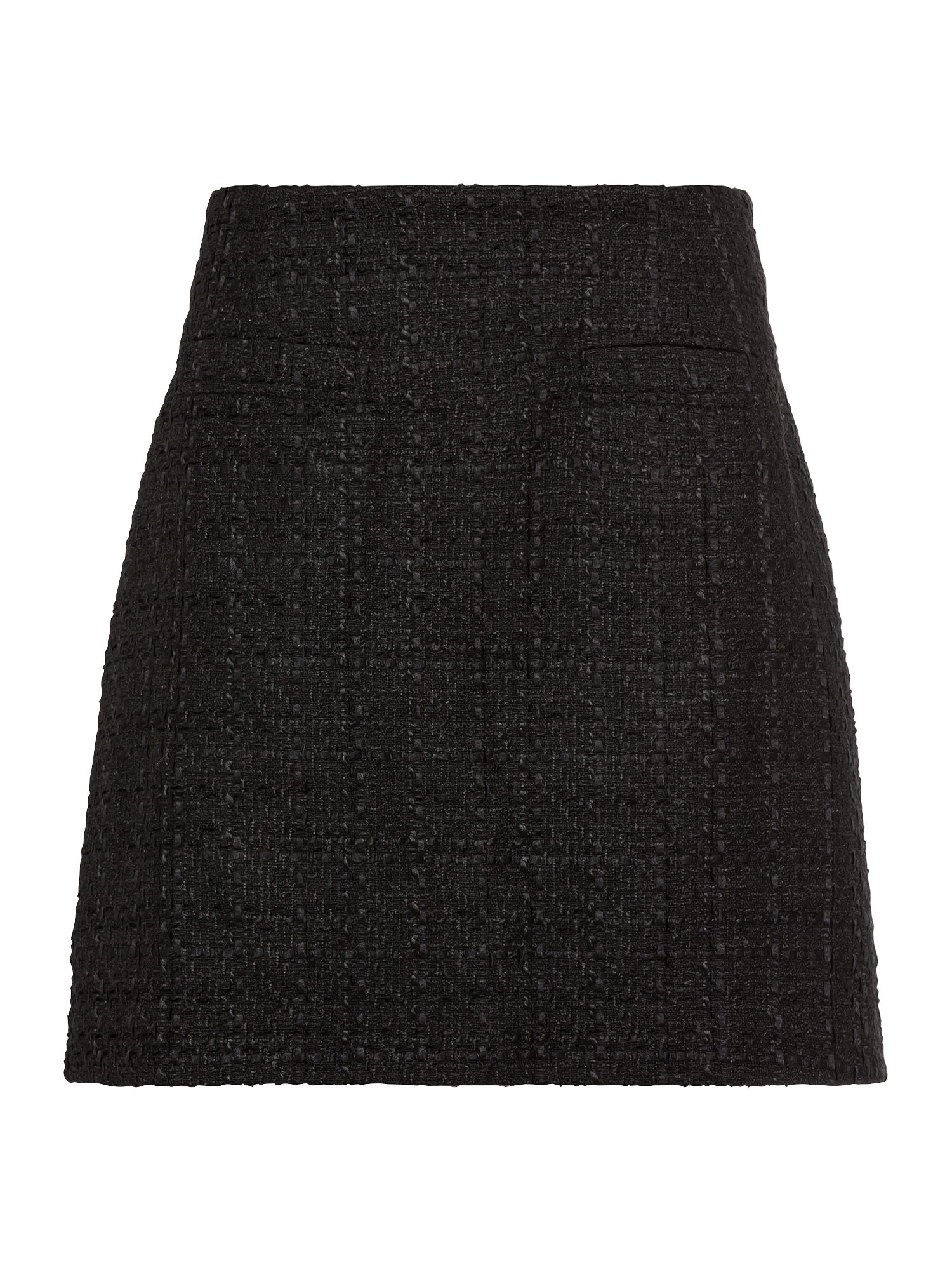 LASCANA Minirock, im Bouclé-Look, Karo Muster, casual-chic, elegant