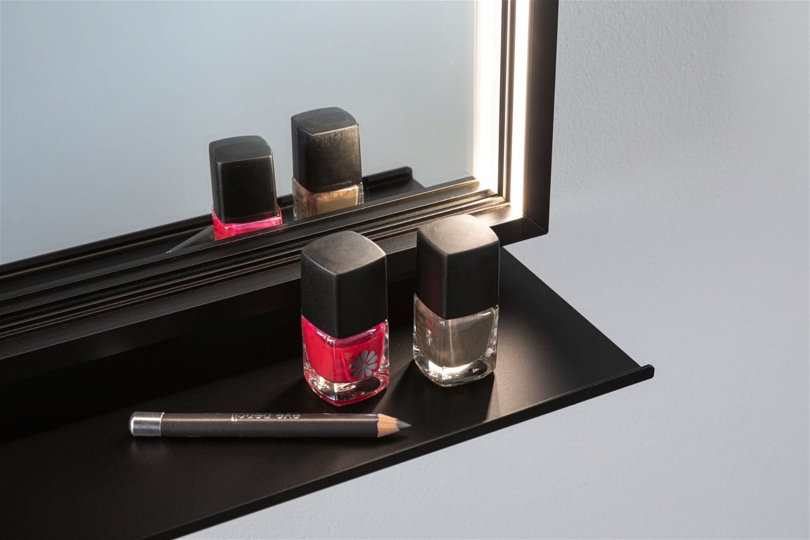 Paulmann LED Bad-Spiegelleuchte »Miro« Schutzart IP44, mit LED-Leuchtmodul, dimmbar, Touch-Funktion. Gr. ca. 45 x 62 cm