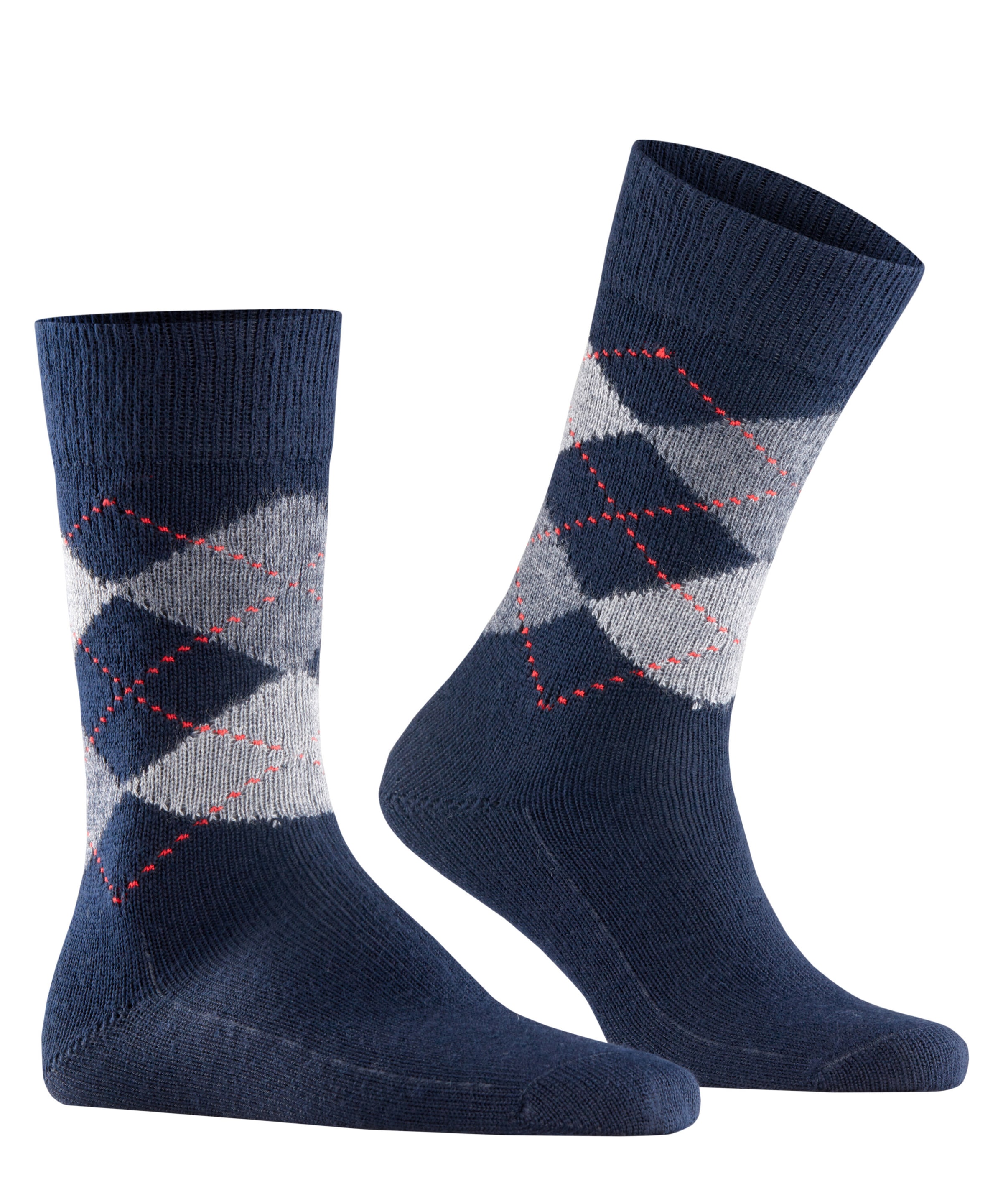 Burlington Socken »Preston« Einheitsgröße 40-46, Argyle-Muster, weiche Haptik
