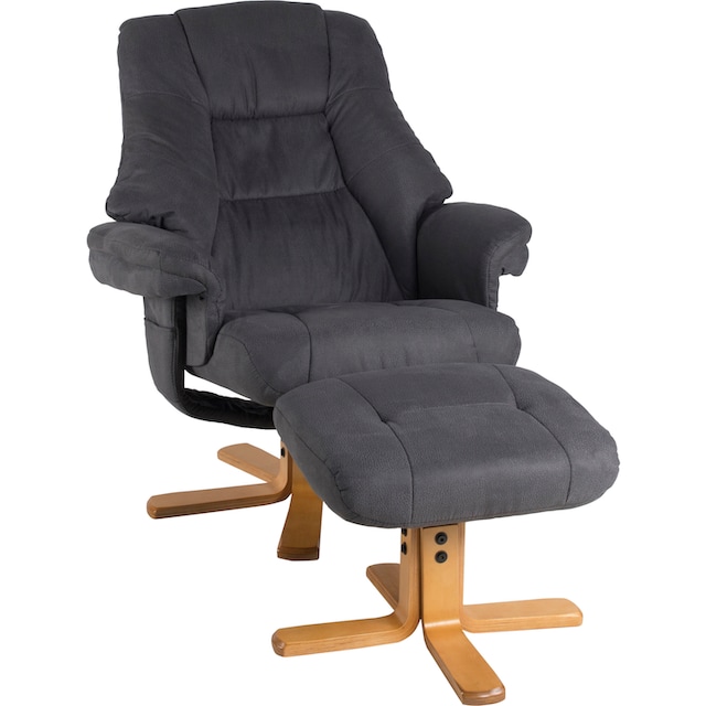 Duo Collection Relaxsessel, 360° drehbar, inkl. Hocker auf Raten kaufen