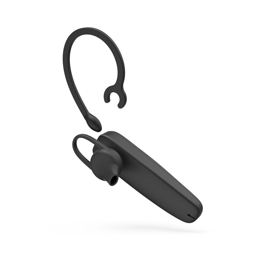 Hama Bluetooth-Kopfhörer »Mono-Bluetooth®-Headset, kabellos, Multipoint« Sprachsteuerung ultraleicht