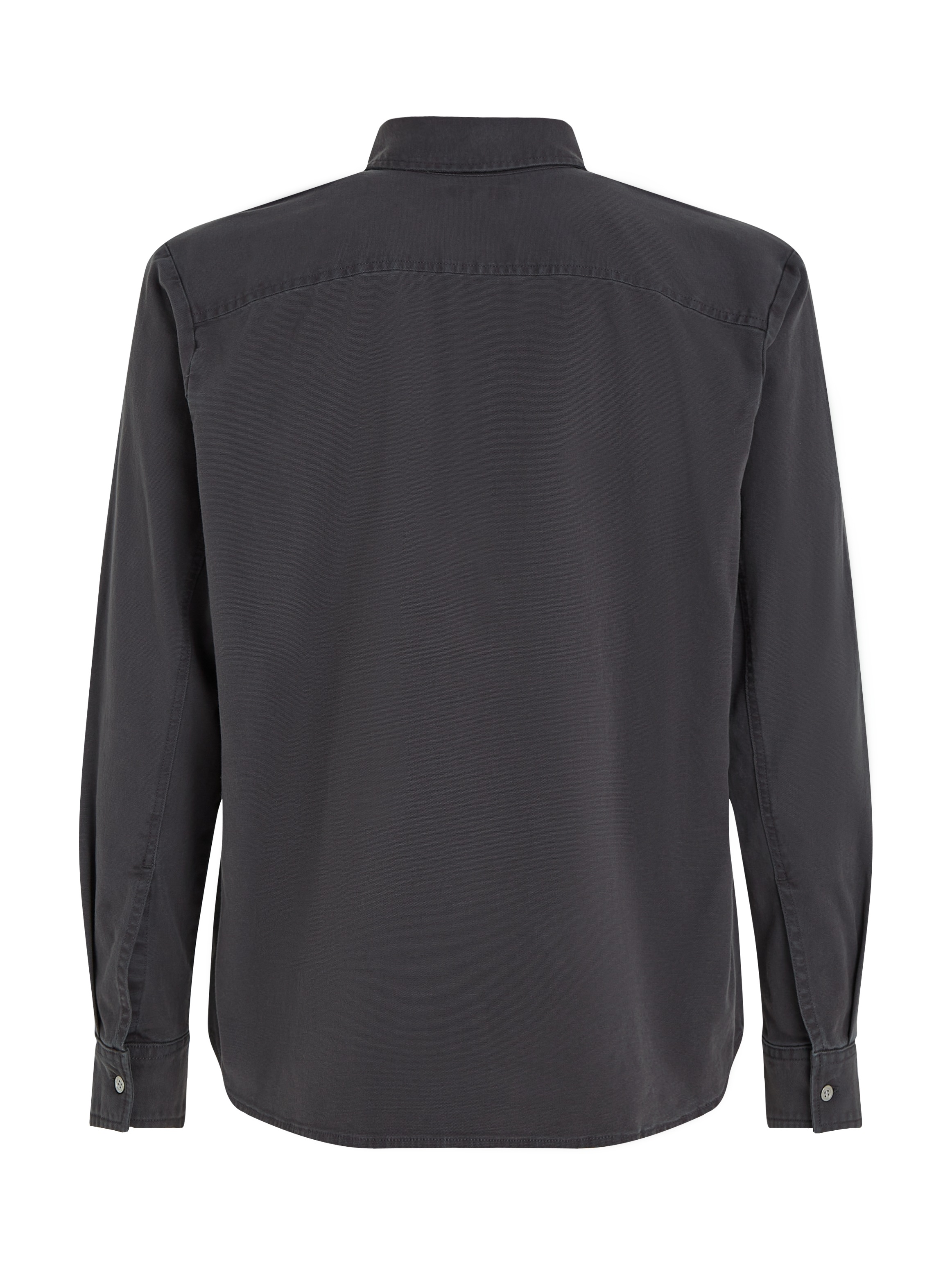 Calvin Klein Jeans Langarmhemd »GARMENT DYE SHIRT«, mit Logostickerei