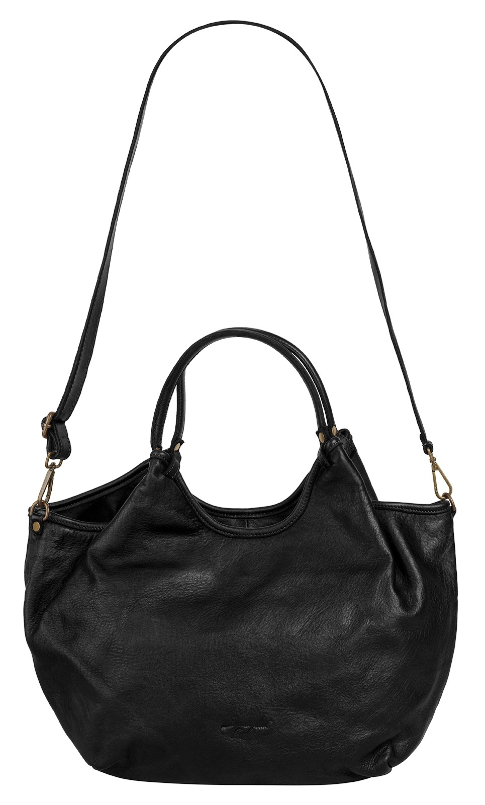 Samantha Look Henkeltasche, echt Leder, Made in Italy
