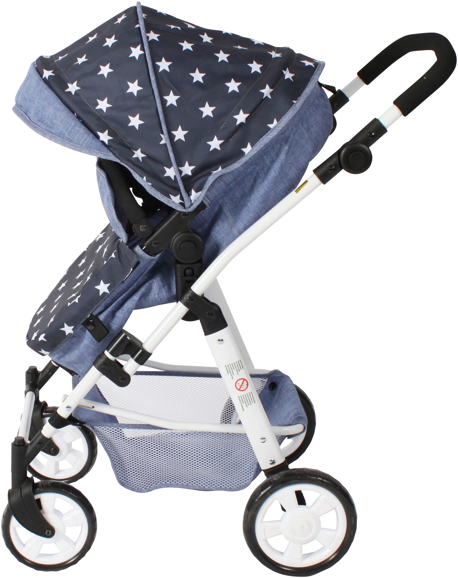 CHIC2000 Kombi-Puppenwagen »Nele, Sternchen« zusammenklappbar