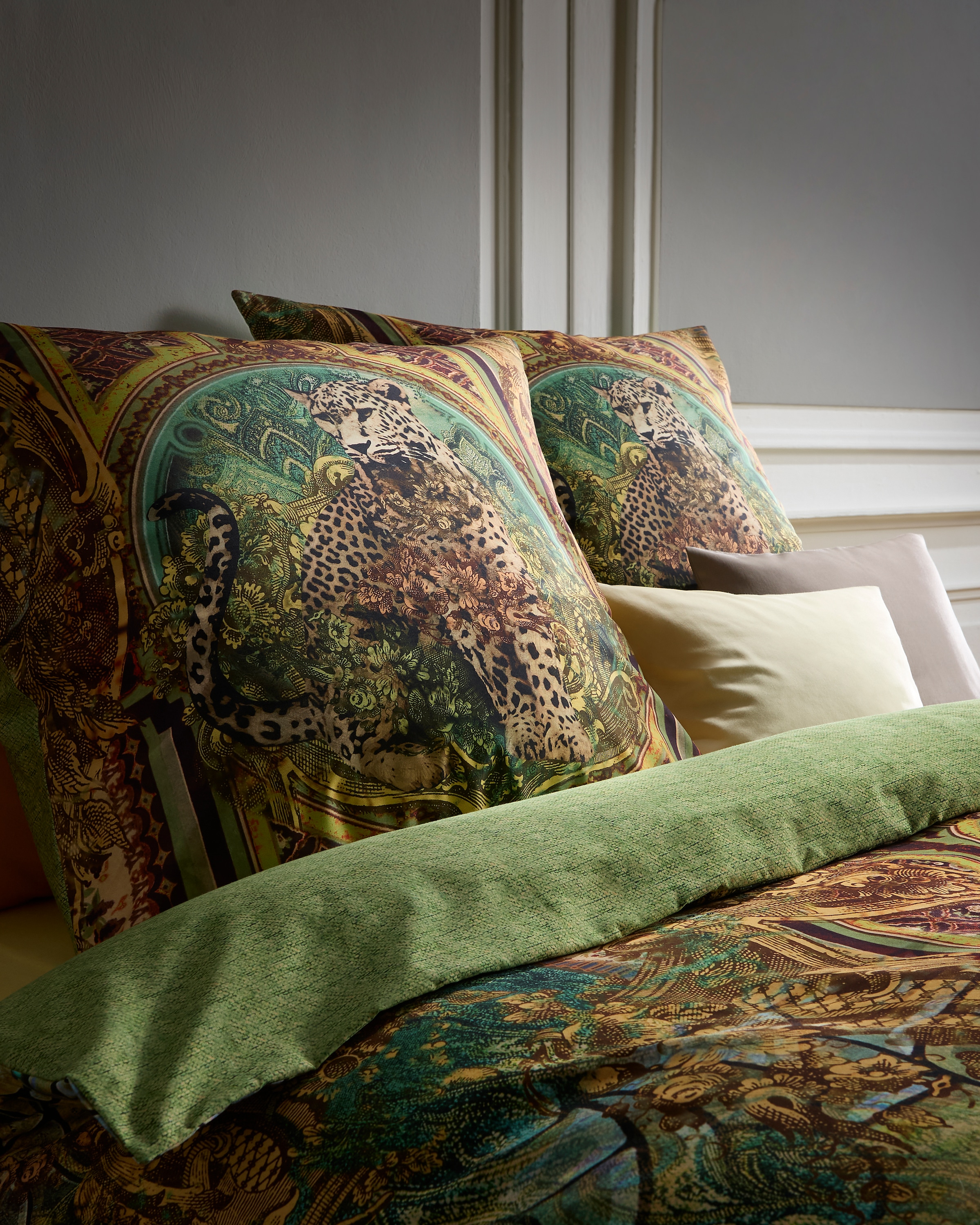 fleuresse Bettwäsche »Bed Art S«, Mako Satin 100% Baumwolle mit Reißverschluss